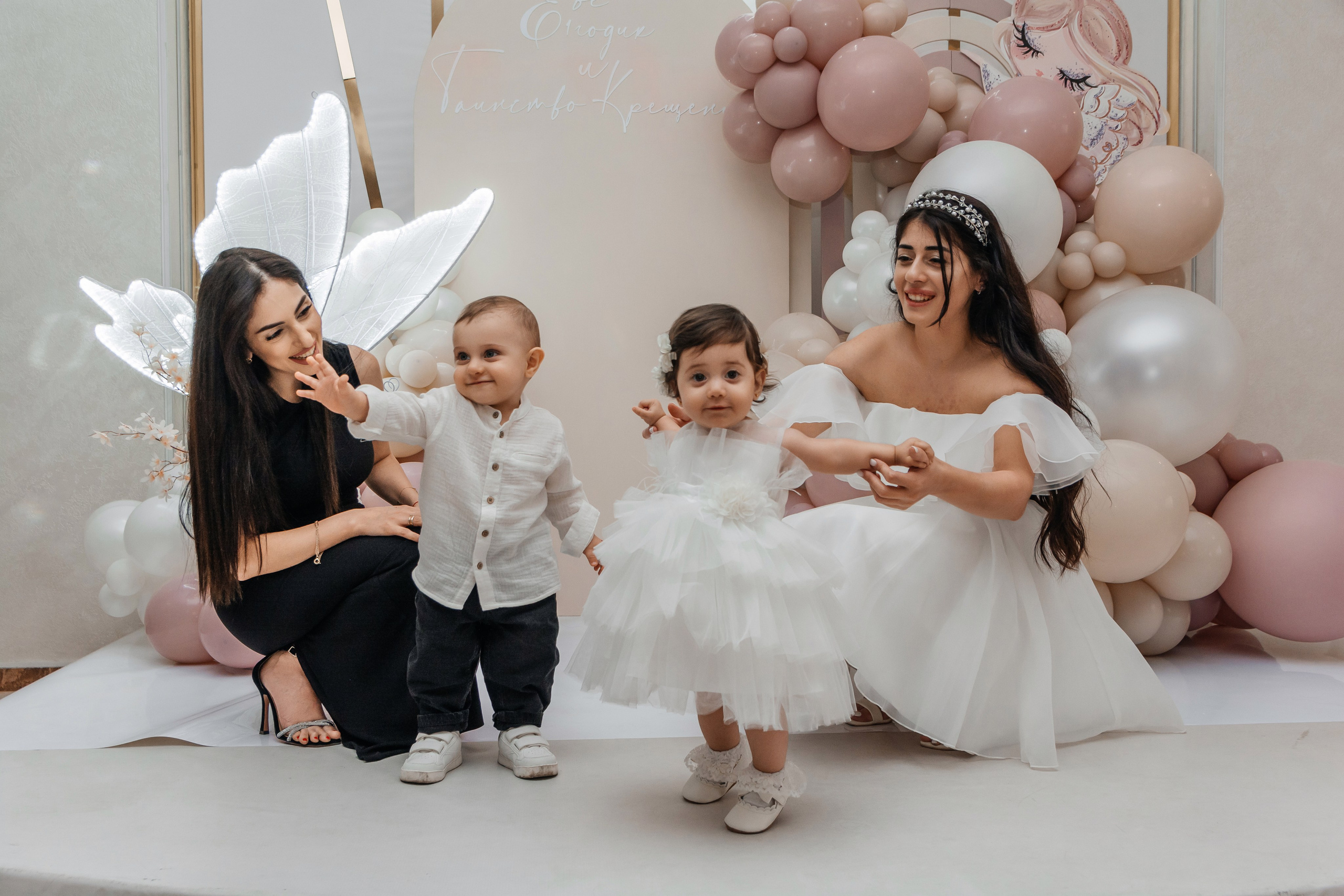 Съемка банкета на годик. Семейный и детский фотограф Кущ Наташа
