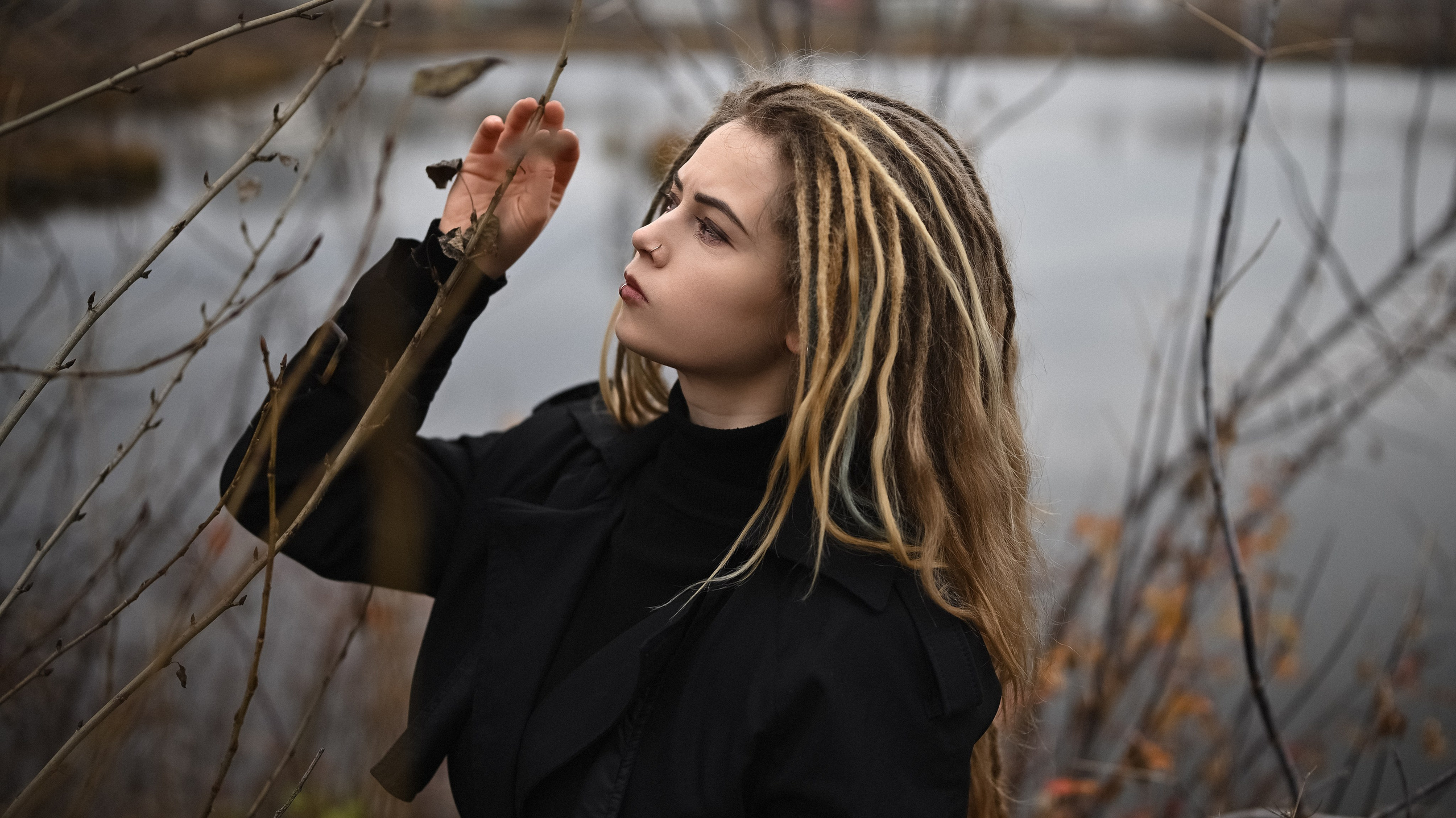 Тишина осени — атмосферная фотосессия на природе в Казани от фотографа Алексея Клейменова