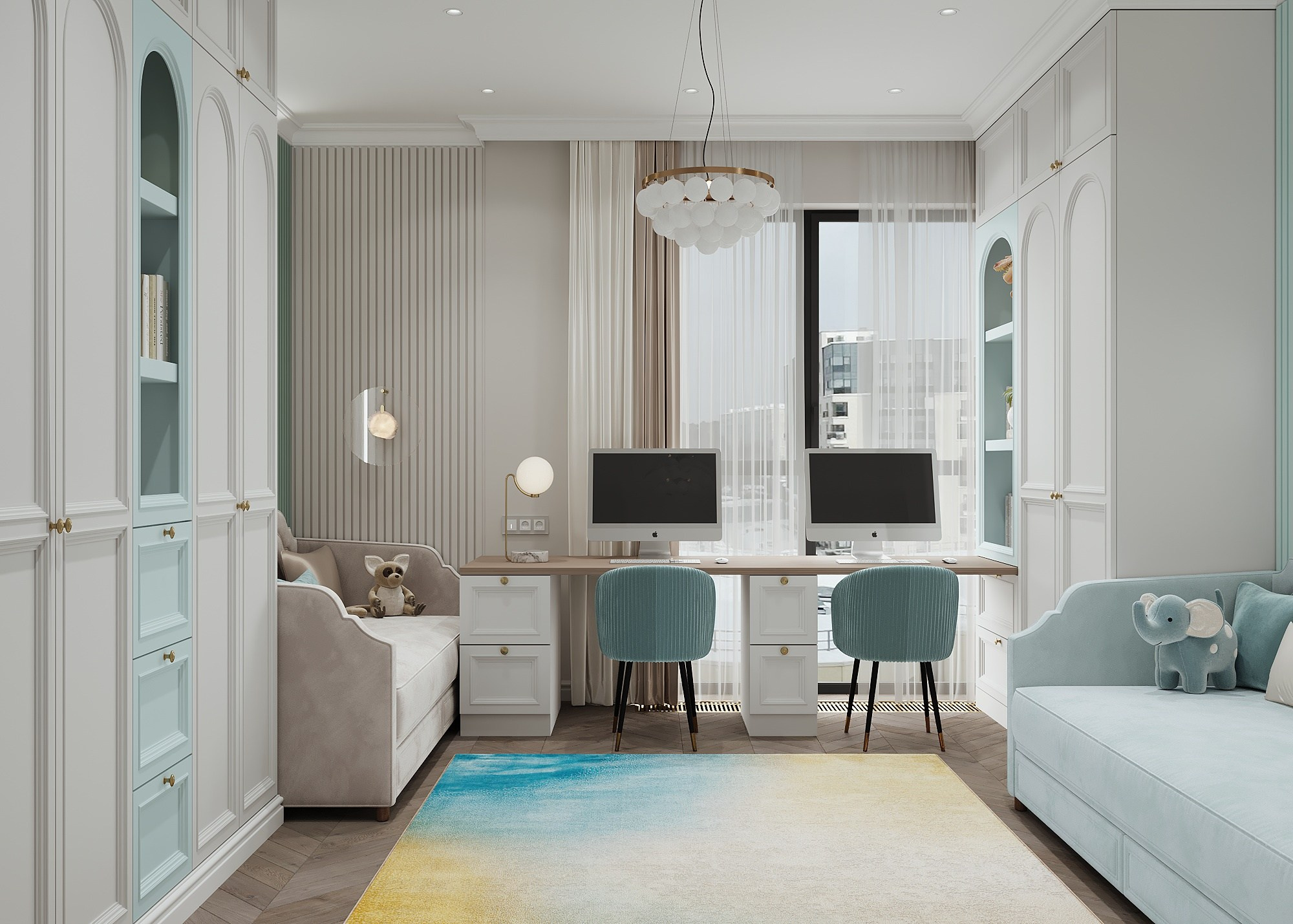 ЖК СКОЛКОВО. Irina Balykina — Interior 3D Visualisation