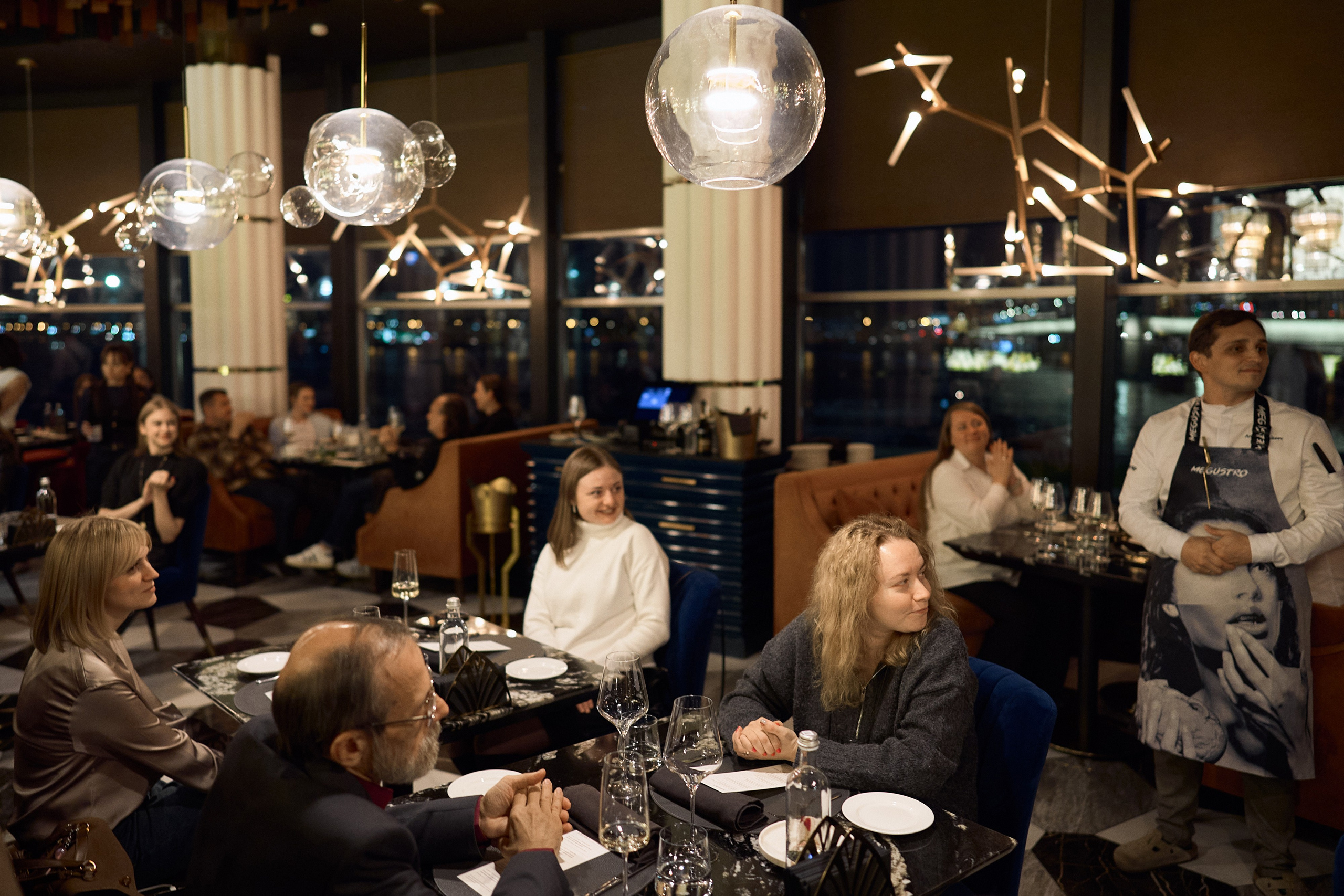 Гастрономический ужин, репортажный фотограф