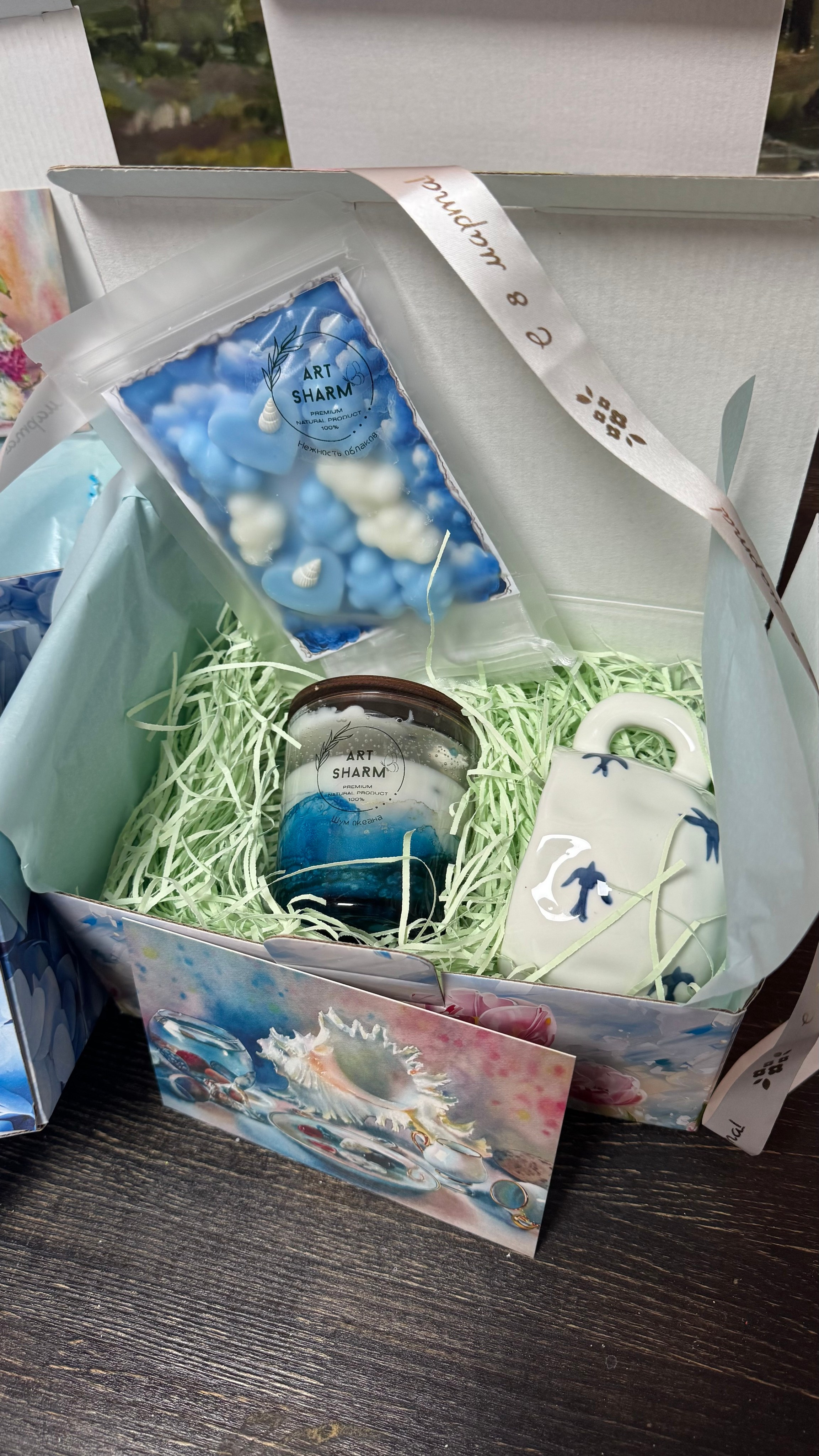 Аромасвечи и наборы. Художественная ручная роспись елочных шаров, корпоративные подарки и восковые аромасвечи