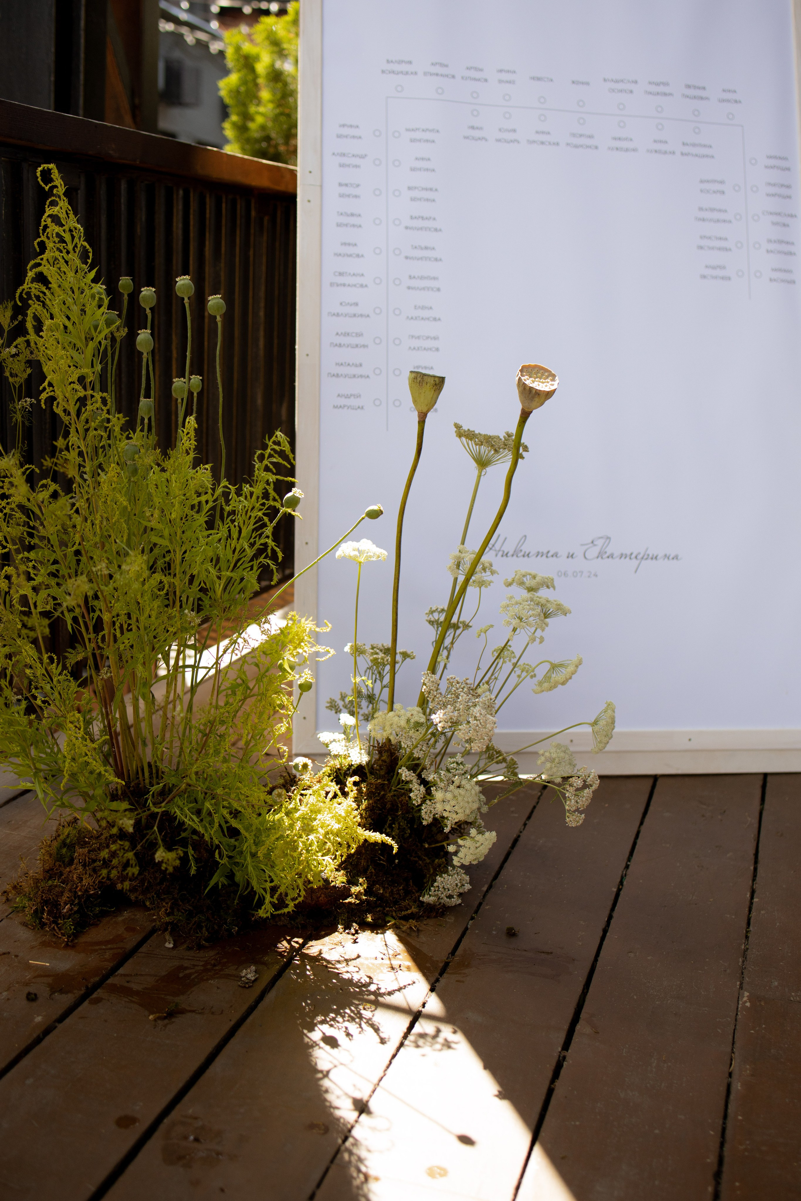 Никита & Катя. Оформление свадеб, декор свадеб Вера Маркова, Москва