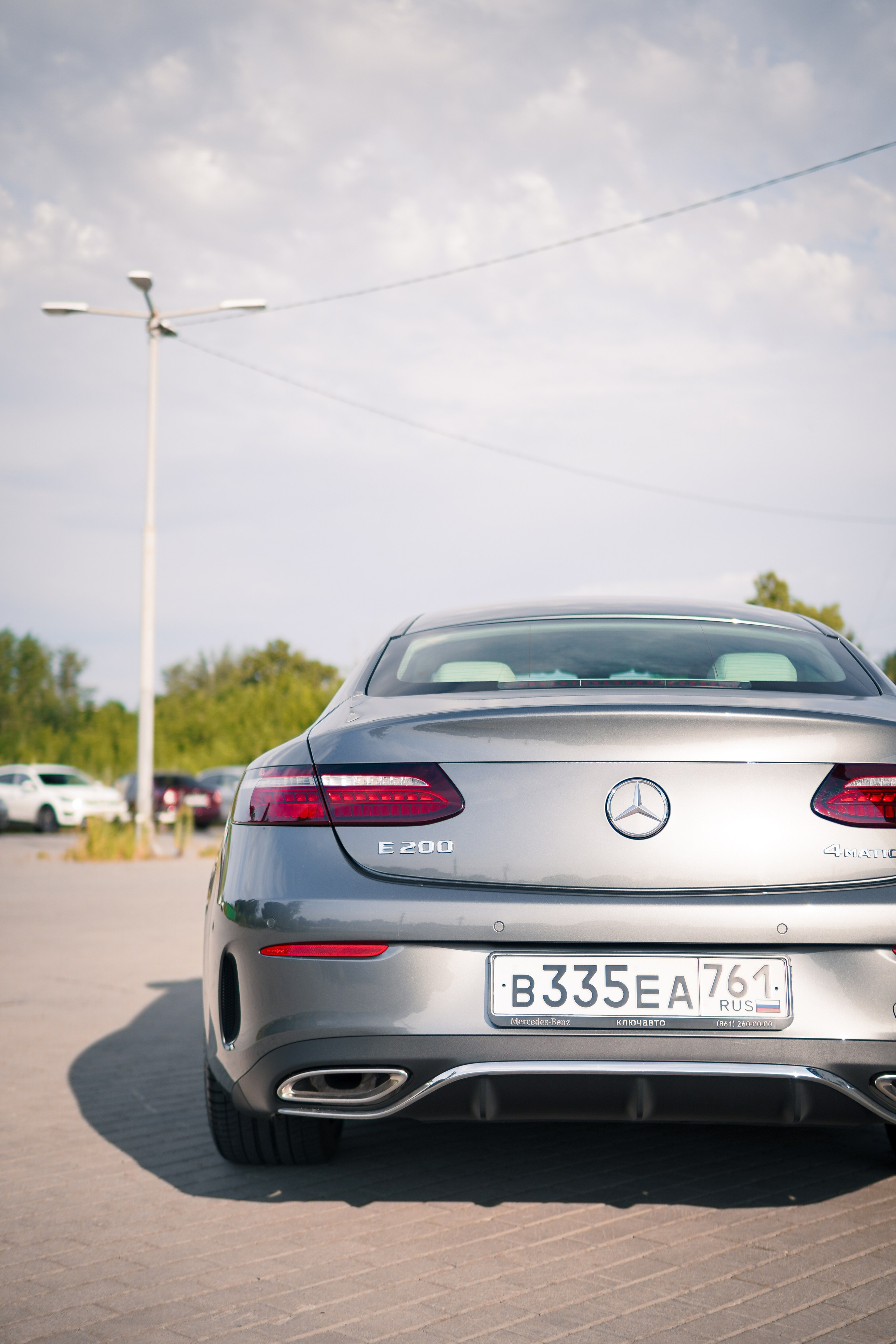 Mercedes Benz E200 Coupe. AutoAlexArt