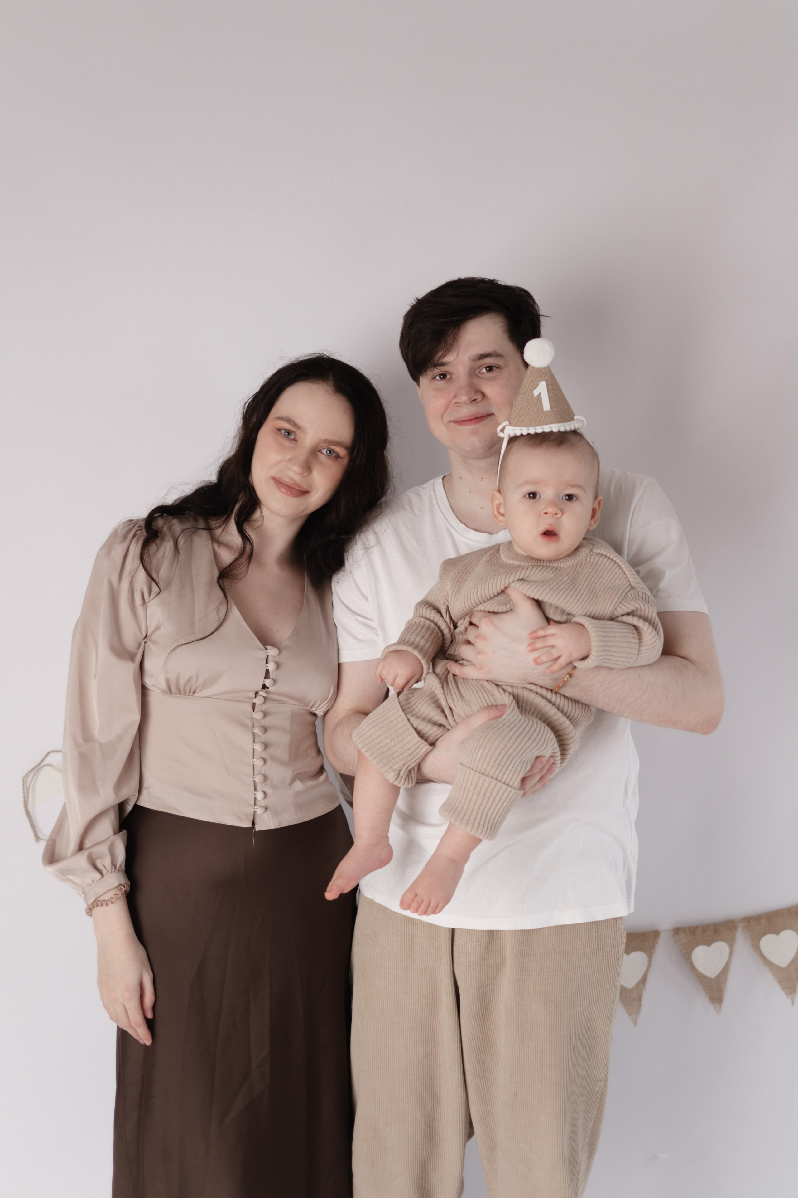 Годик Алексею. Семейный детский ньюборн фотограф в Москве Марта Петрова