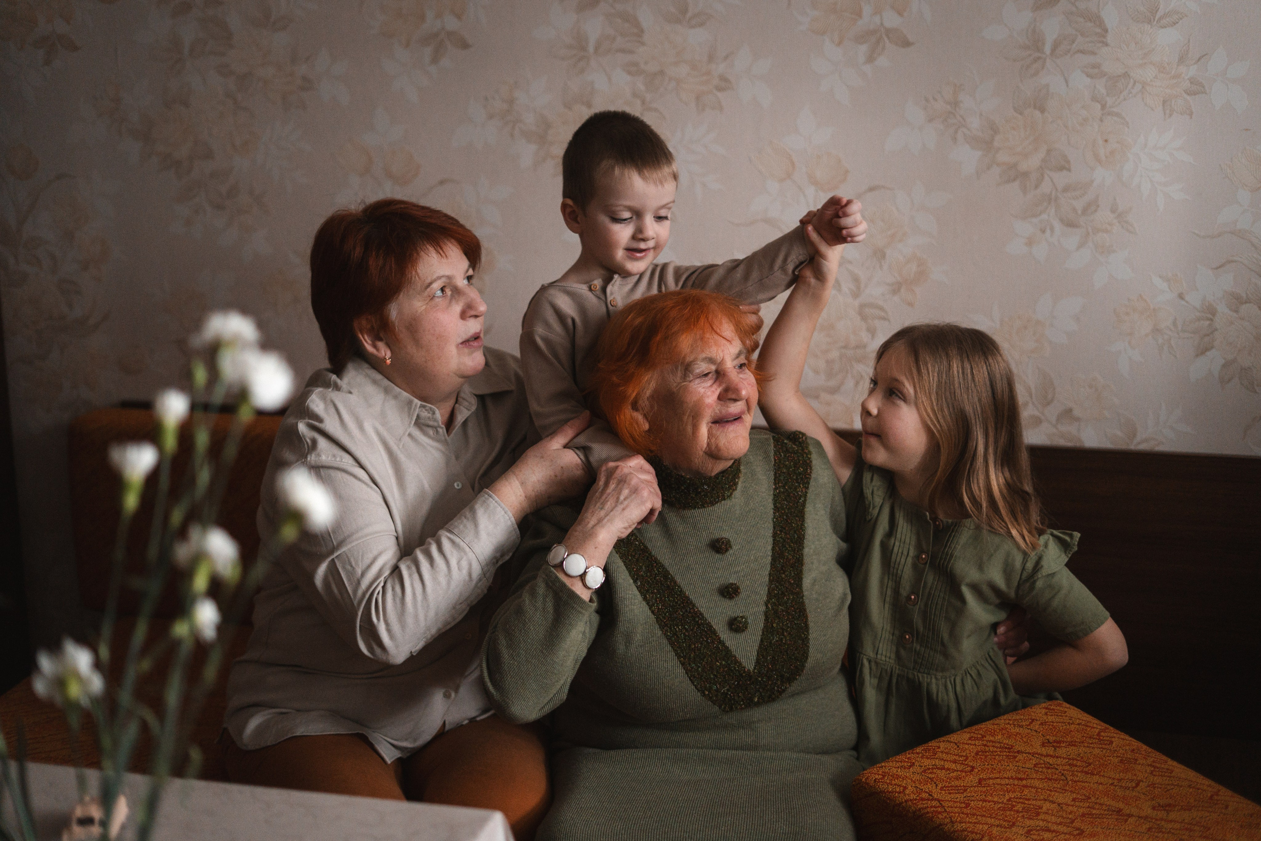 Семейная съемка в студии, дома. Семейный и детский фотограф в Санкт-Петербурге Анна Никитина