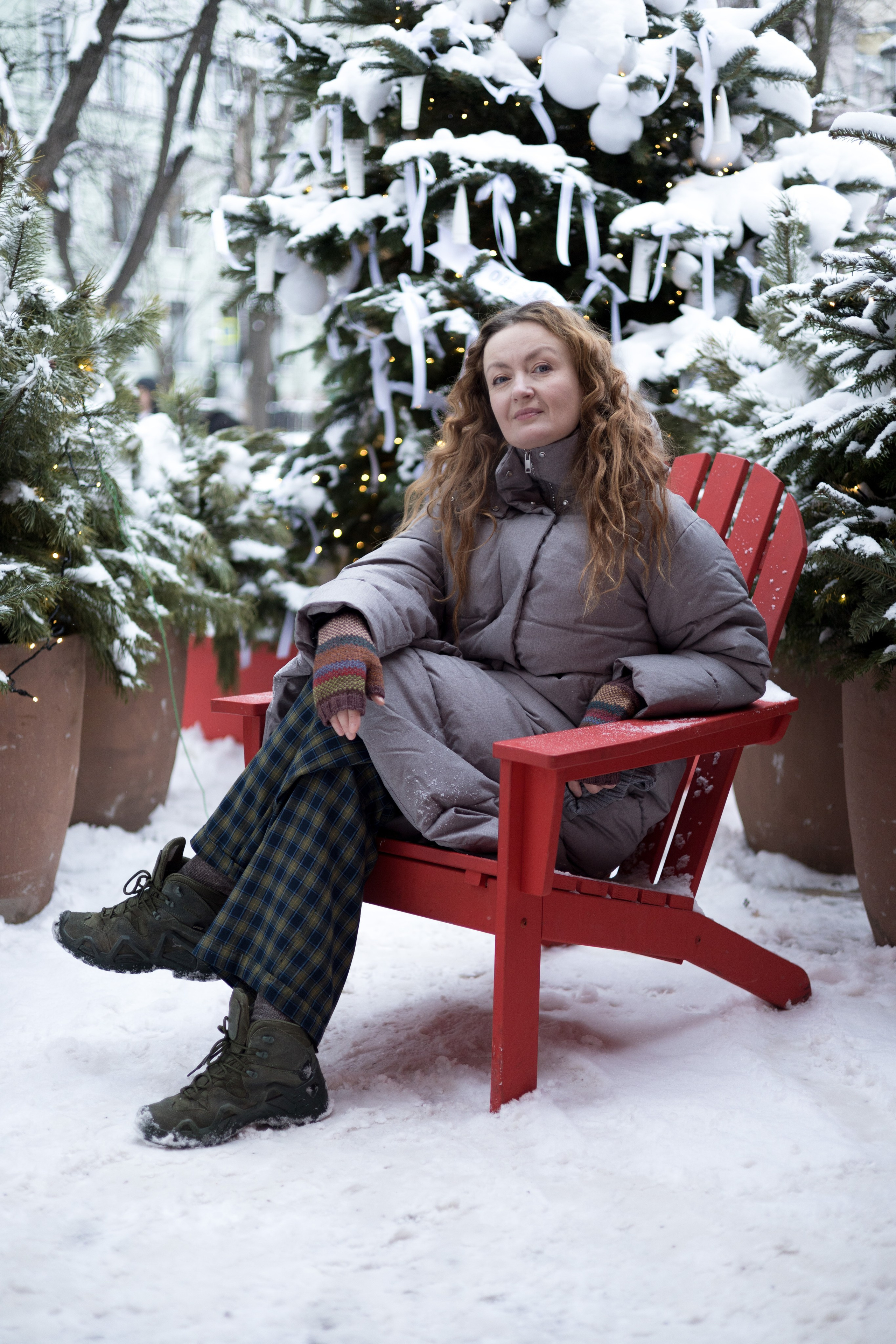 Зимняя прогулка с Анастасией. ФОТОГРАФ МОСКВА ЮЛИЯ ИБРАГИМ