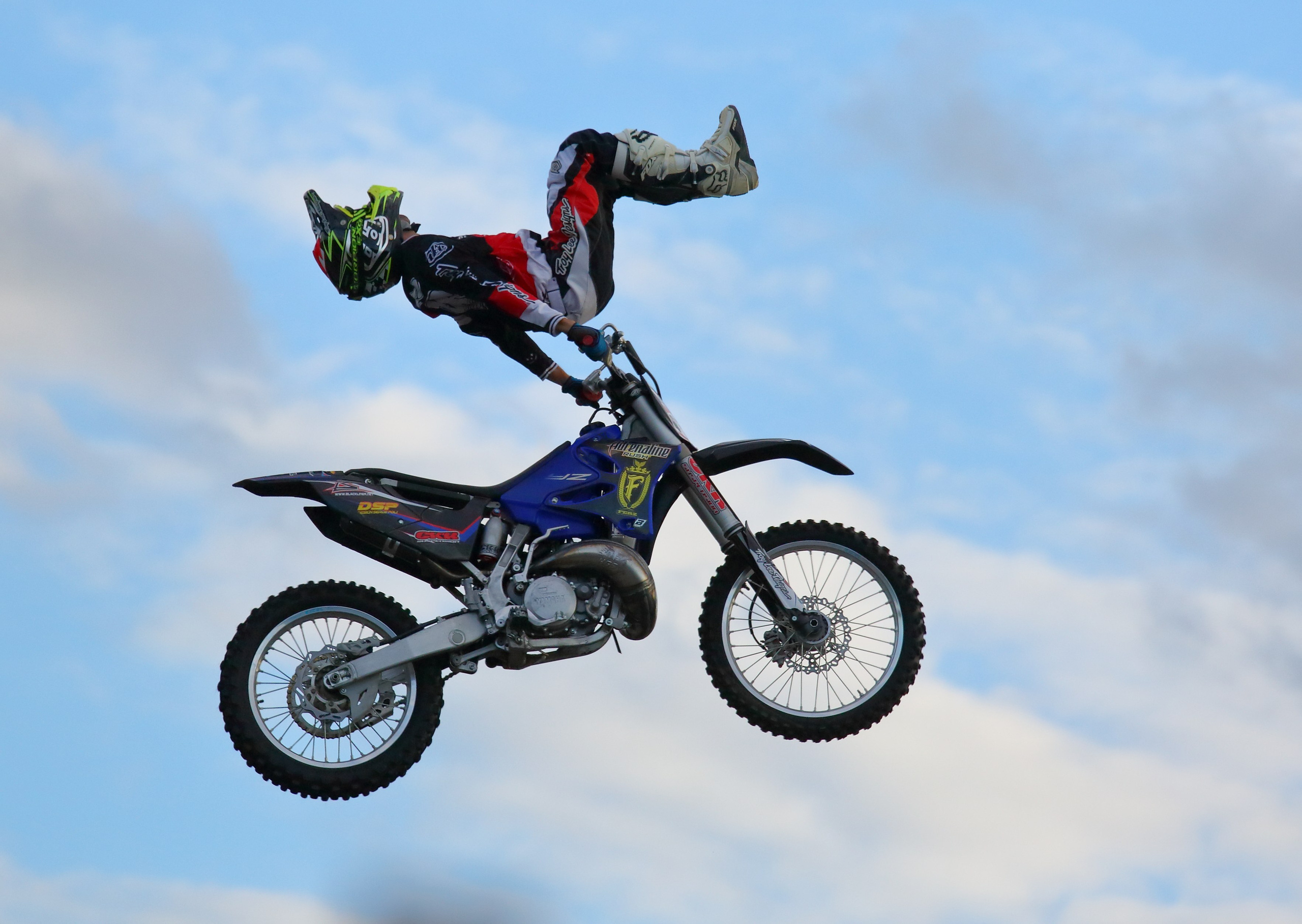 Фотосъёмка соревнований по мото-фристайлу (FMX)