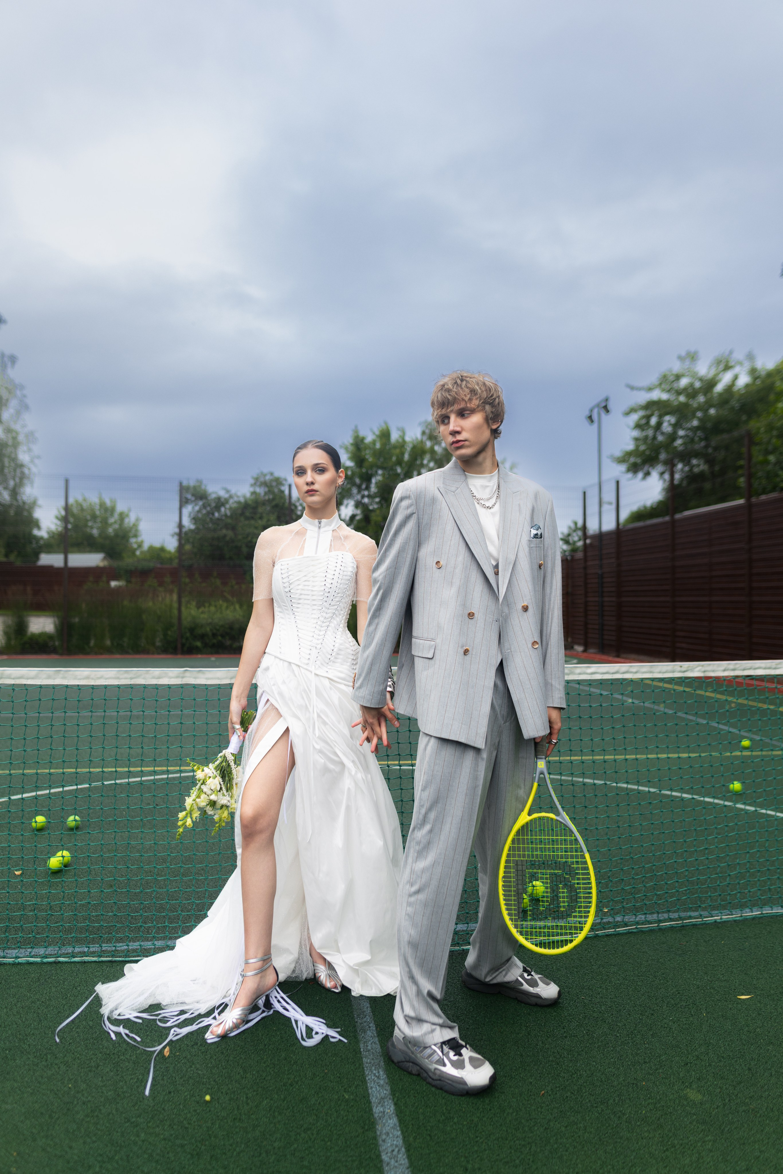 Александр и Эля. Теннис и свадьба. Почему бы и нет?. Дмитрий Шульгин, портретный фотограф в Воронеже