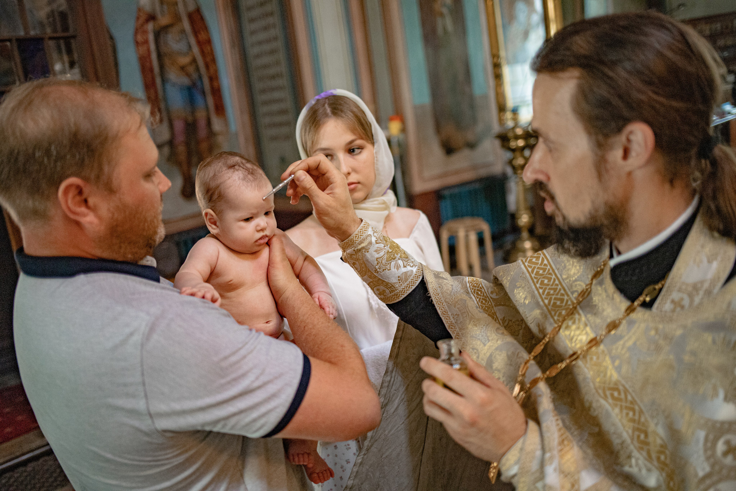 Крещение. Семейный и детский фотограф в Домодедово Васина Екатерина