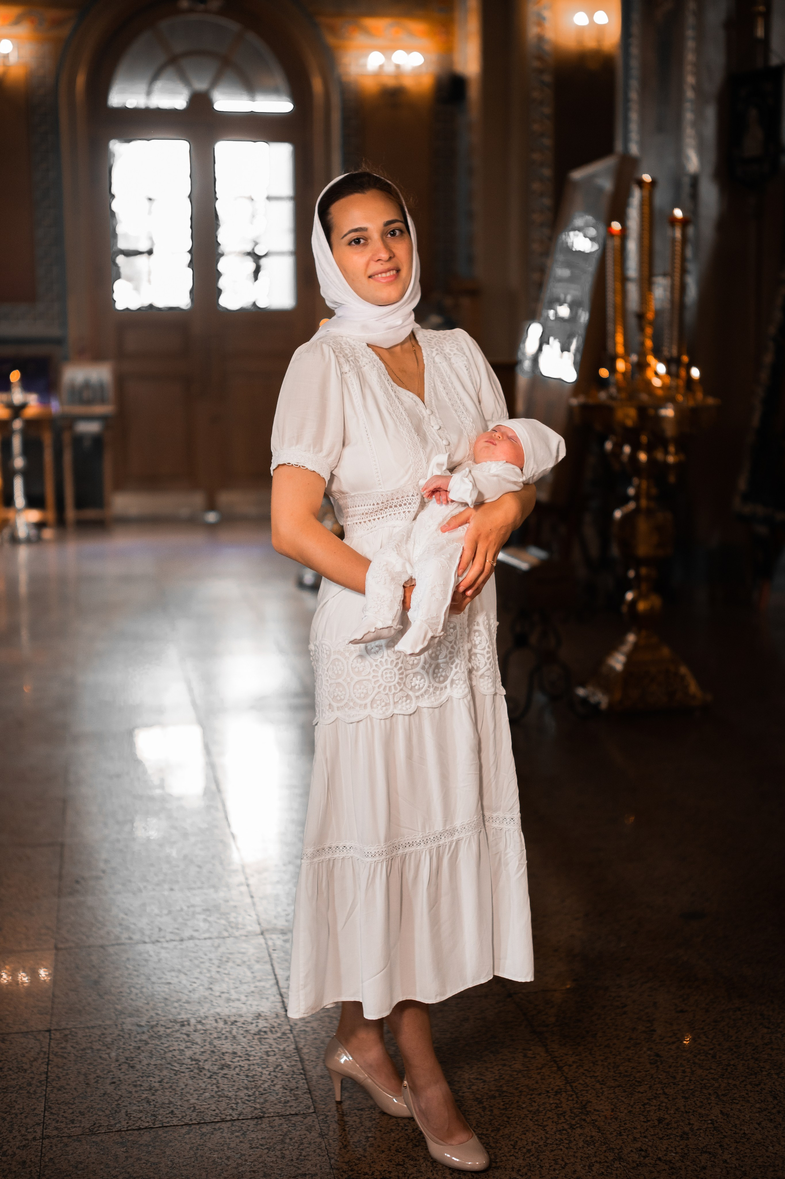 Крещение в Храме Сергия Радонежского Нижний Новгород. Фотограф на крещение и венчание в Нижнем Новгороде.Свадебный Фотограф