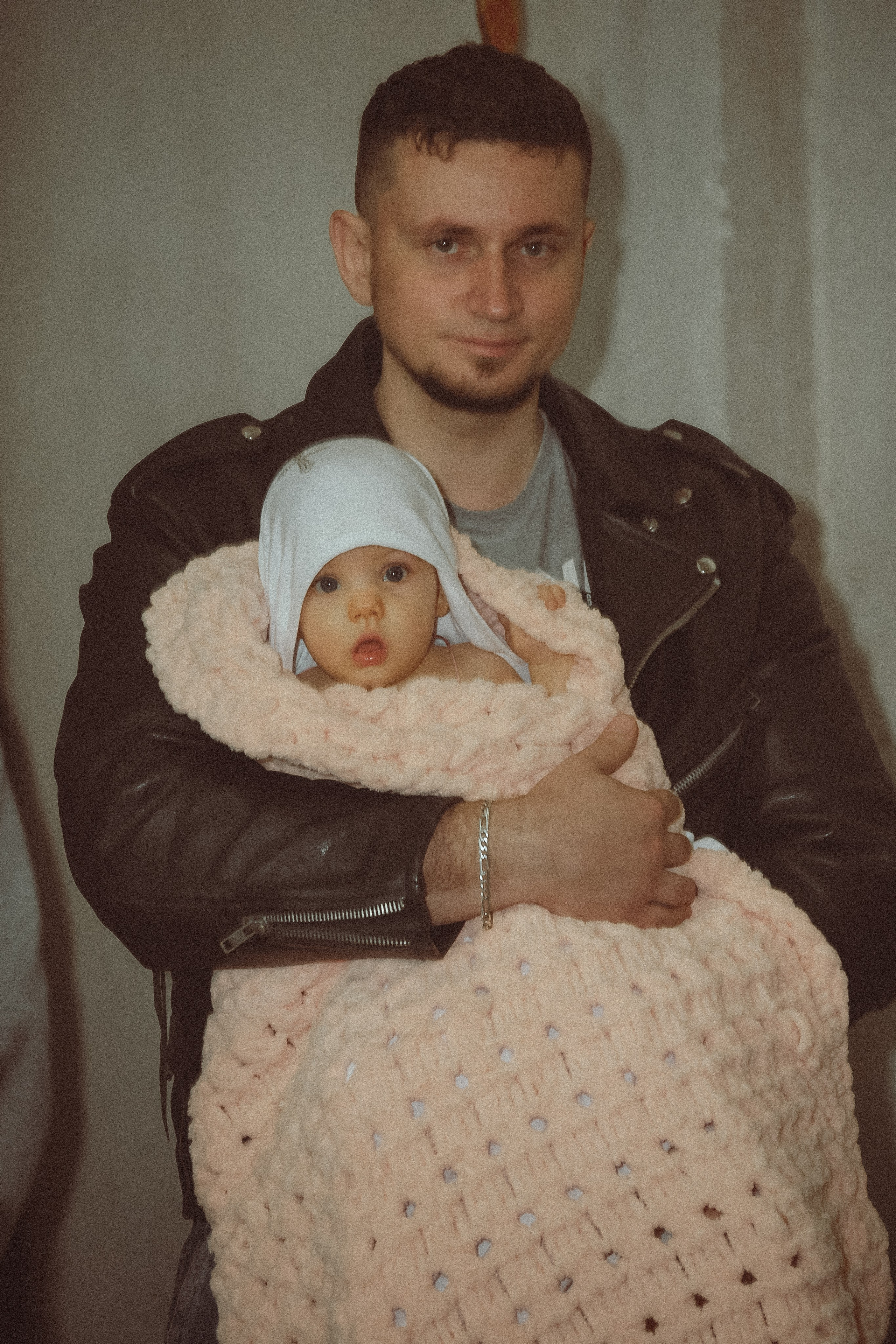 Крещение Ксении в храме Рождества Пресвятой Богородицы д. Щербинино. Фотограф Евгений Егоров