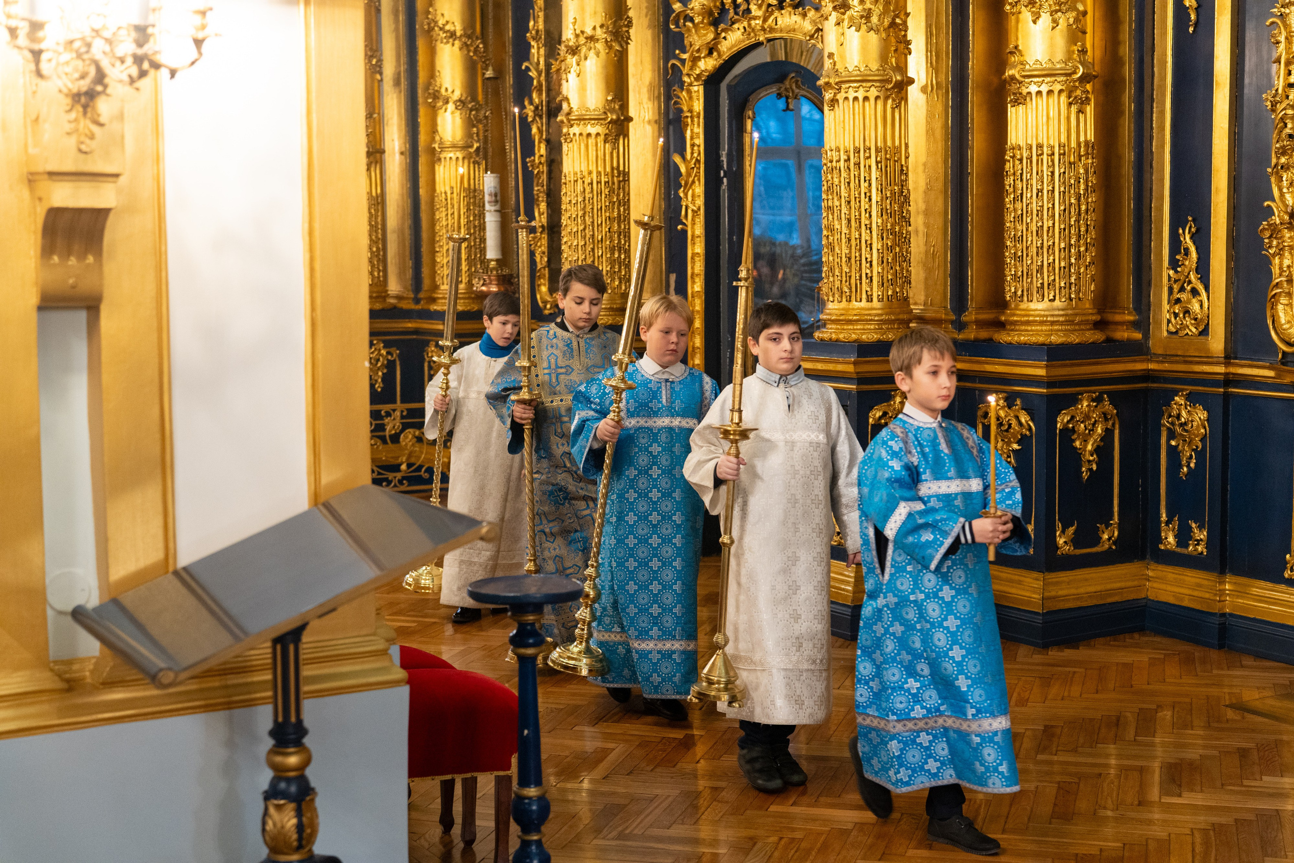 Неделя 26-я по Пятидесятнице. Попразднство Введения. Вмц. Екатерины. НИКОЛО-БОГОЯВЛЕНСКИЙ МОРСКОЙ СОБОР