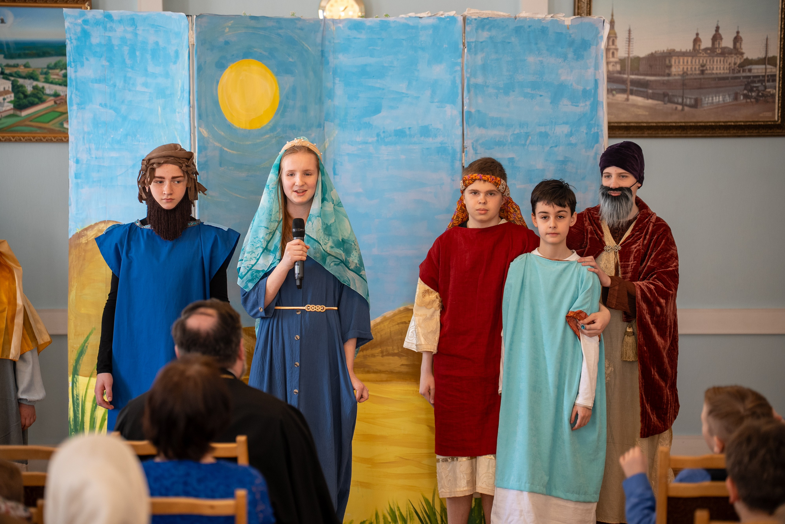 СВЕТЛАЯ ПАСХА В ВОСКРЕСНОЙ ШКОЛЕ. НИКОЛО-БОГОЯВЛЕНСКИЙ МОРСКОЙ СОБОР