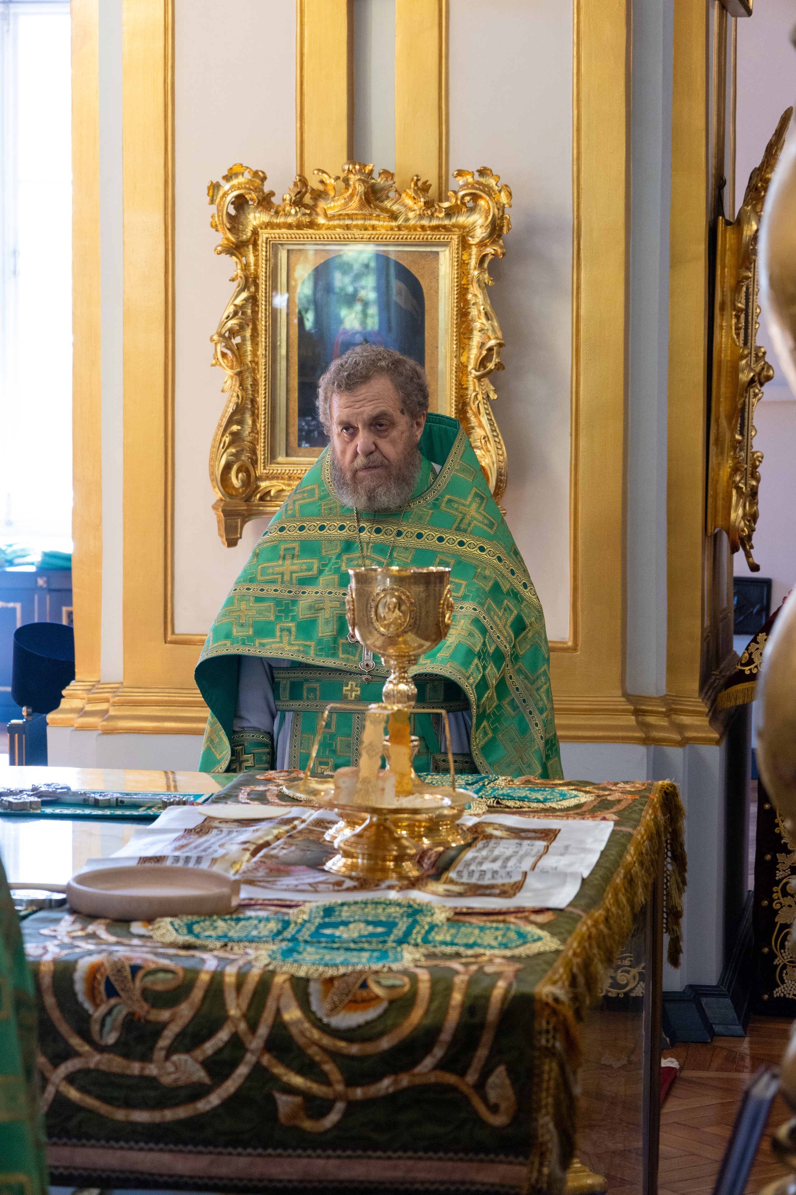 Неделя 16-я по Пятидесятнице, по Воздвижении. Глас 7-й. Попразднство Воздвижения Креста. Вмч. Никиты. НИКОЛО-БОГОЯВЛЕНСКИЙ МОРСКОЙ СОБОР