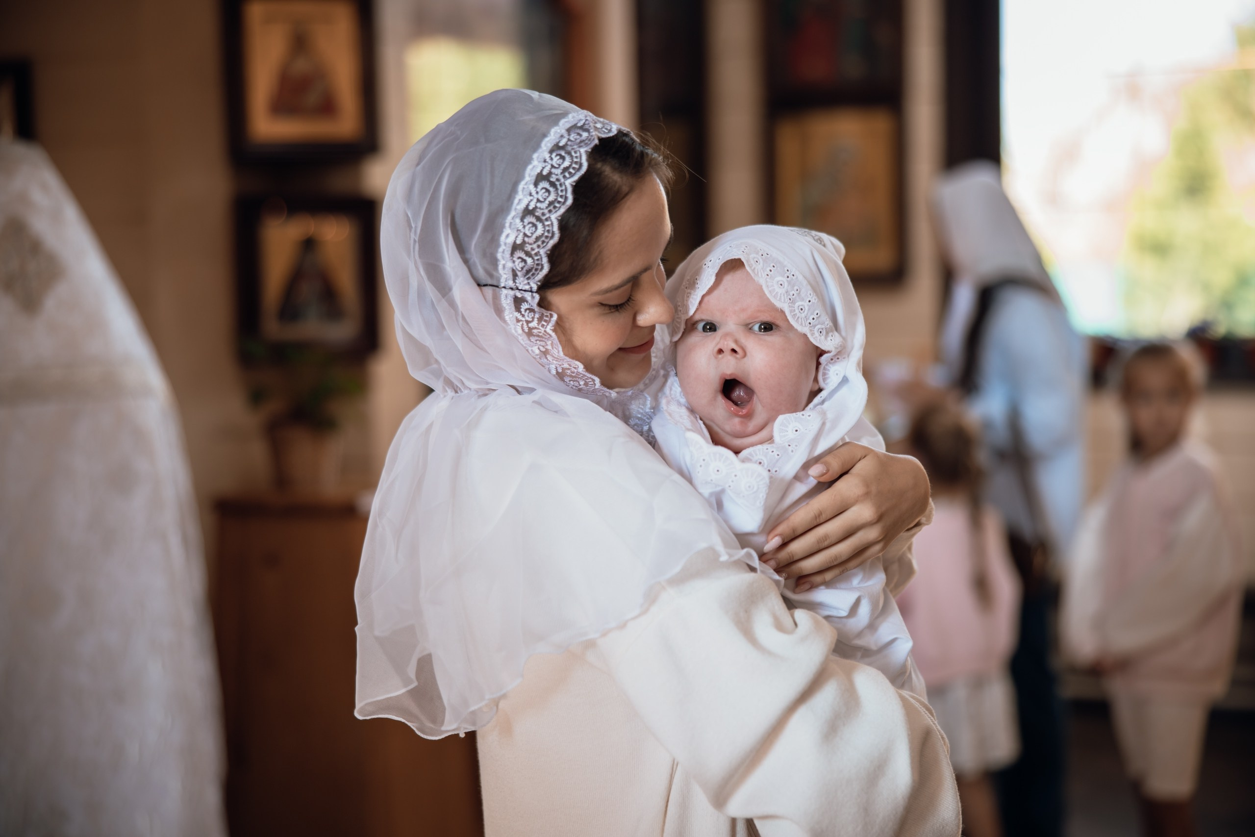 Крещение. Семейный, репортажный фотограф Анастасия Петрова
