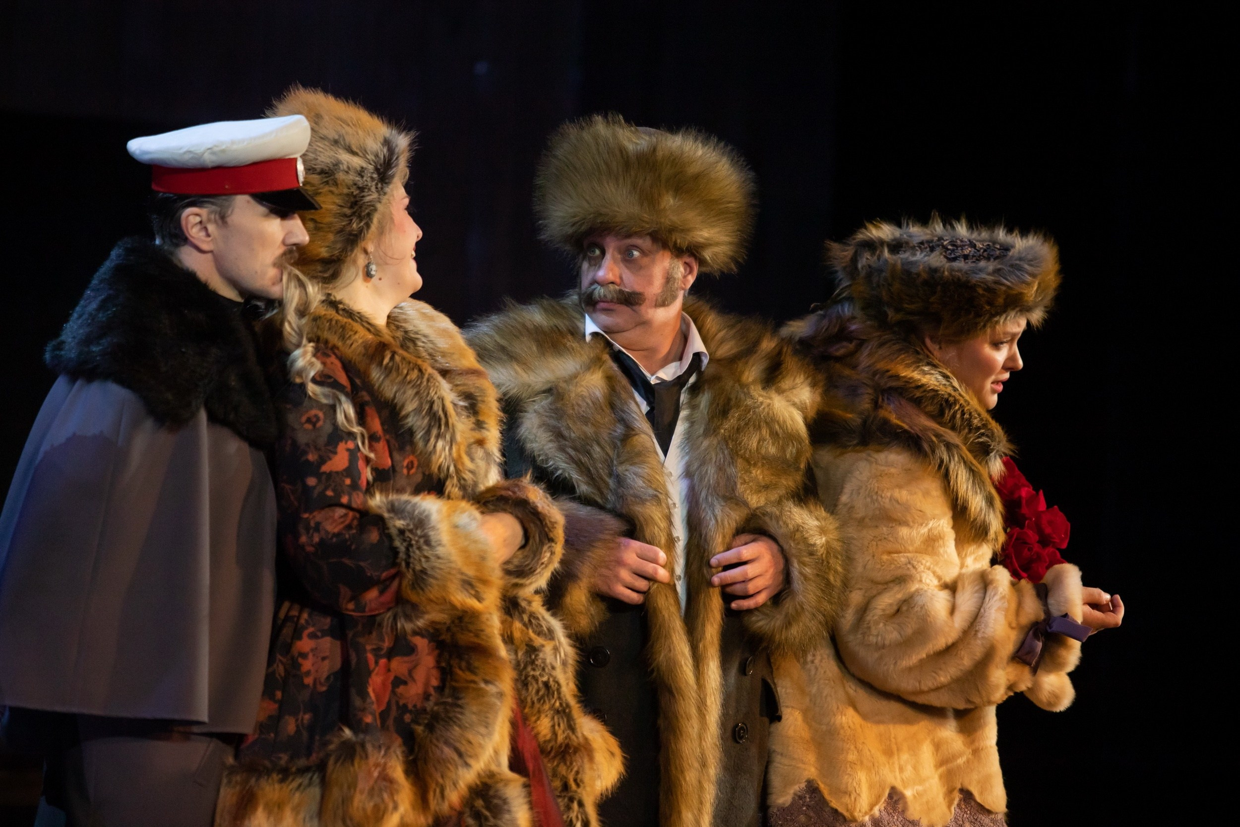 «Отец Сергий» в Тульском академическом театре драмы (16 ноября 2023). Репортажный фотограф Алексей Пирязев