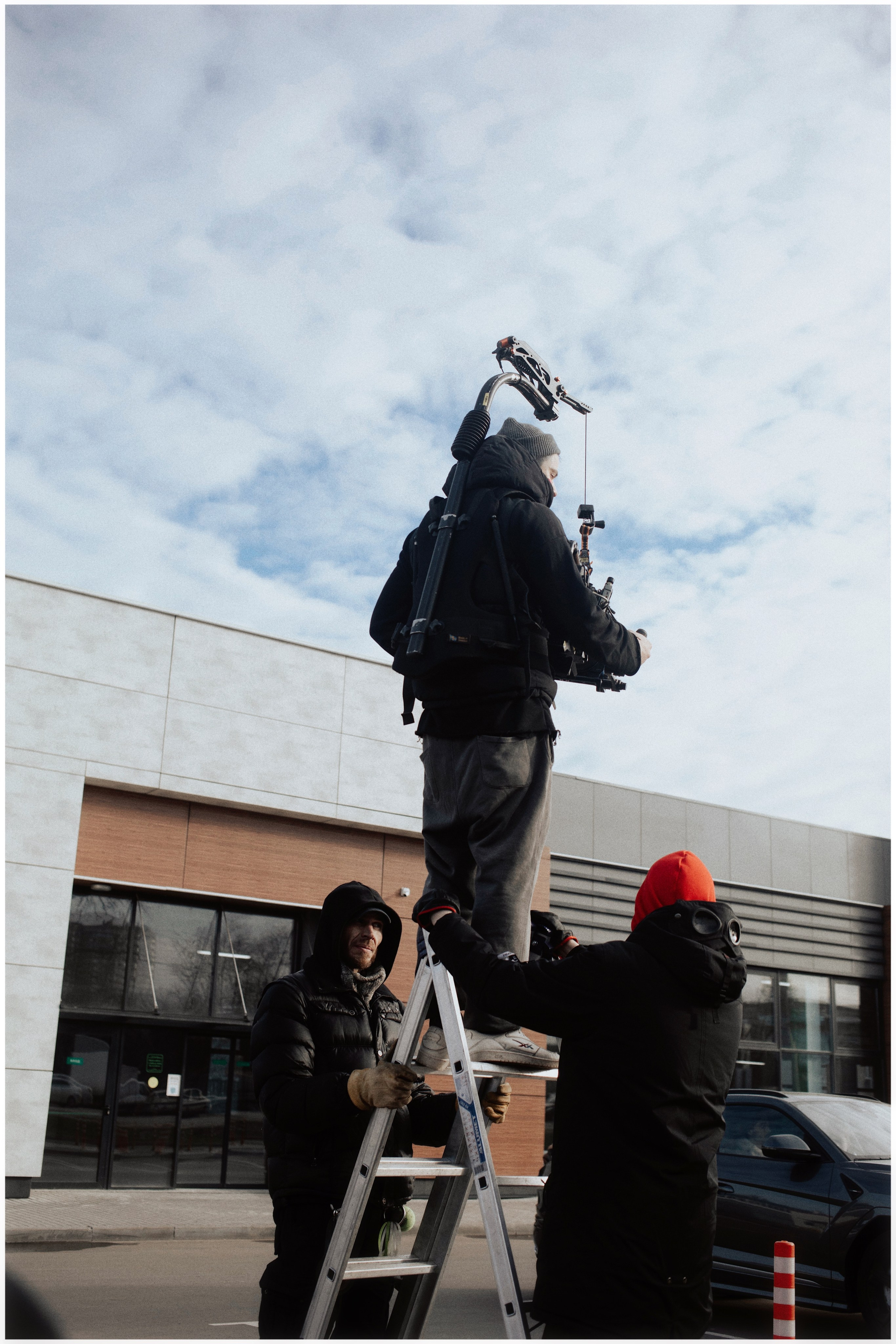 Behind the scenes. Portrait and backstage photographer Nina Crane