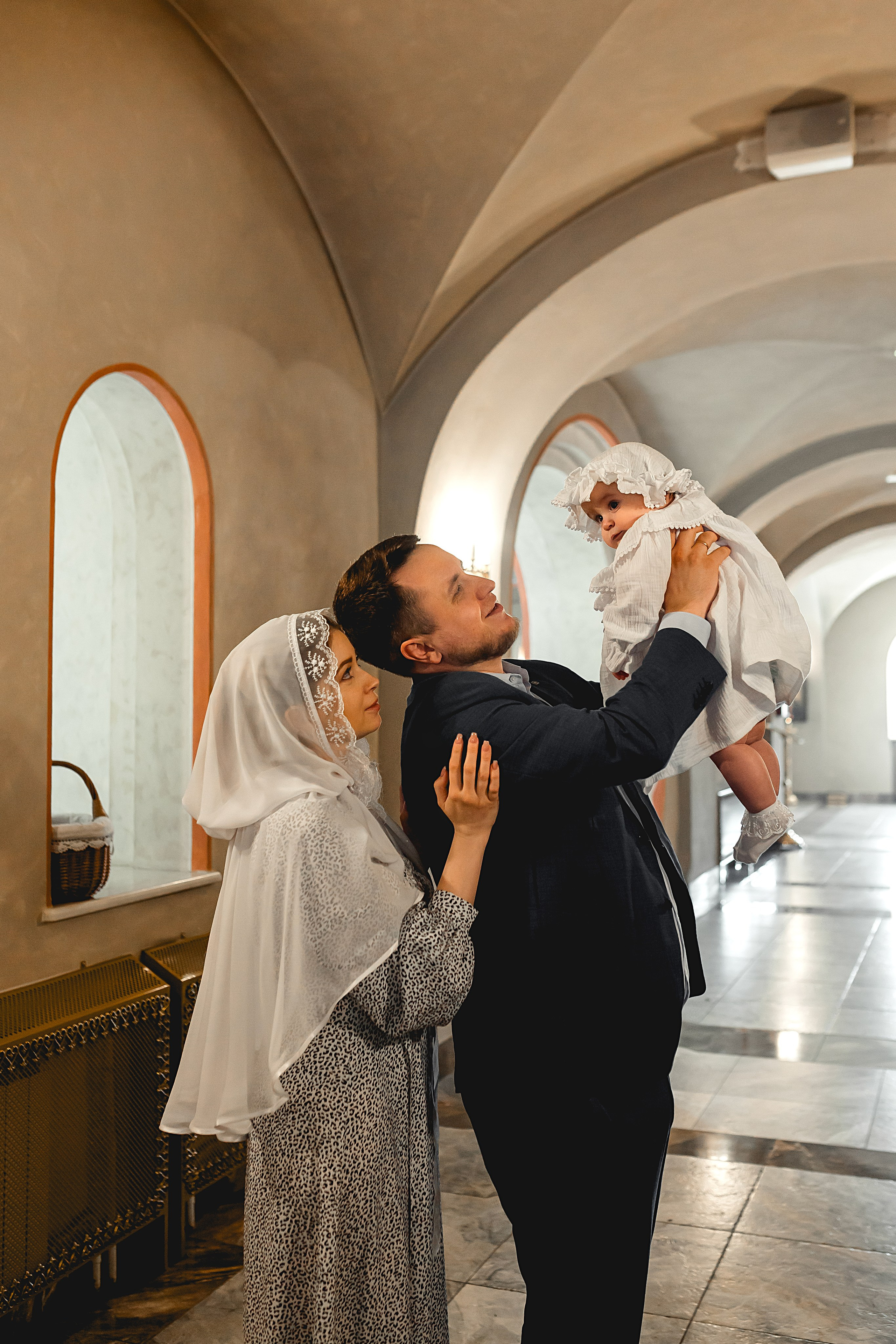 Крещение. Семейный и детский фотограф в Москве Юлия Мусаева