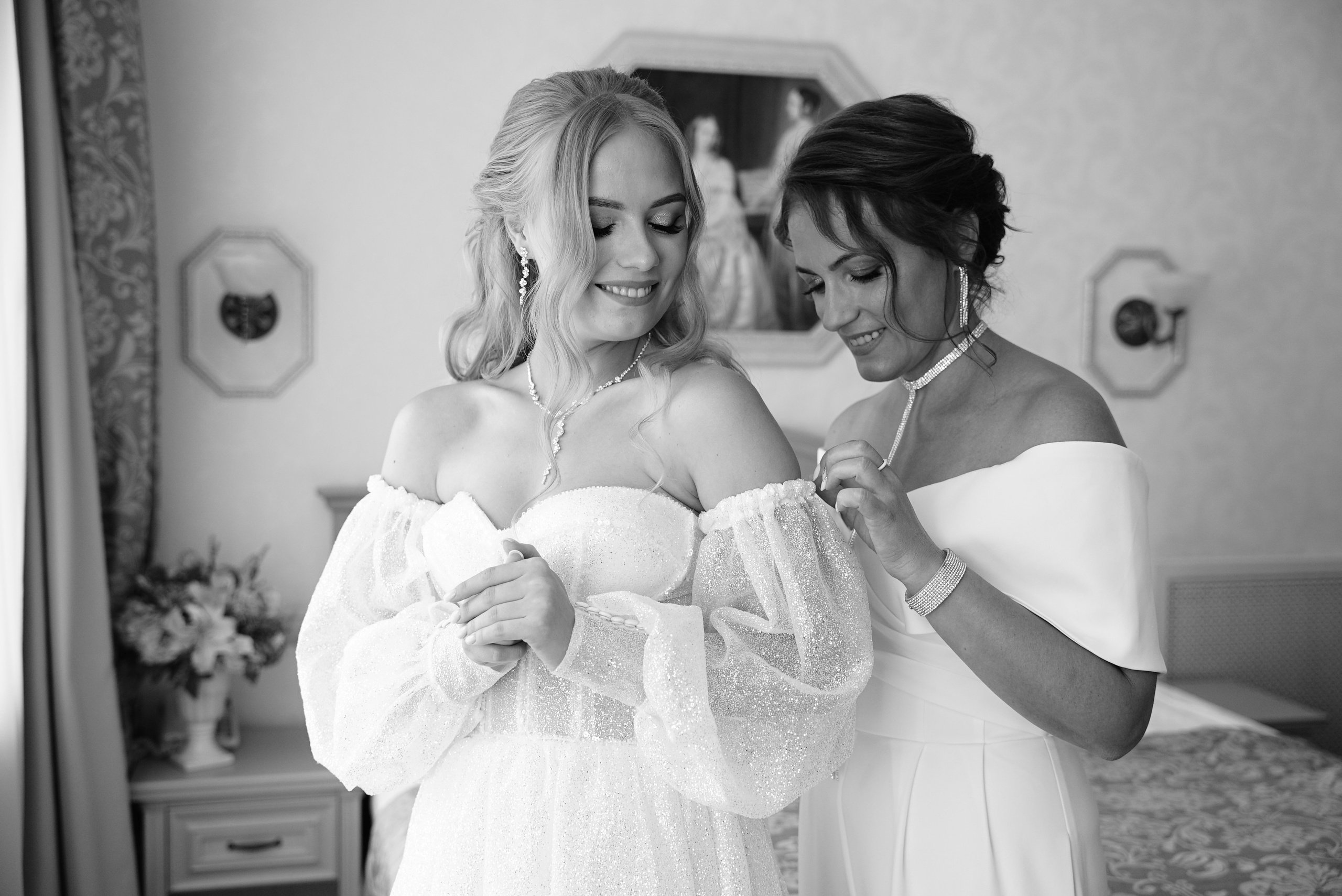 Никита и Галина чб. Свадебный фотограф в Самаре Анна Ковалева