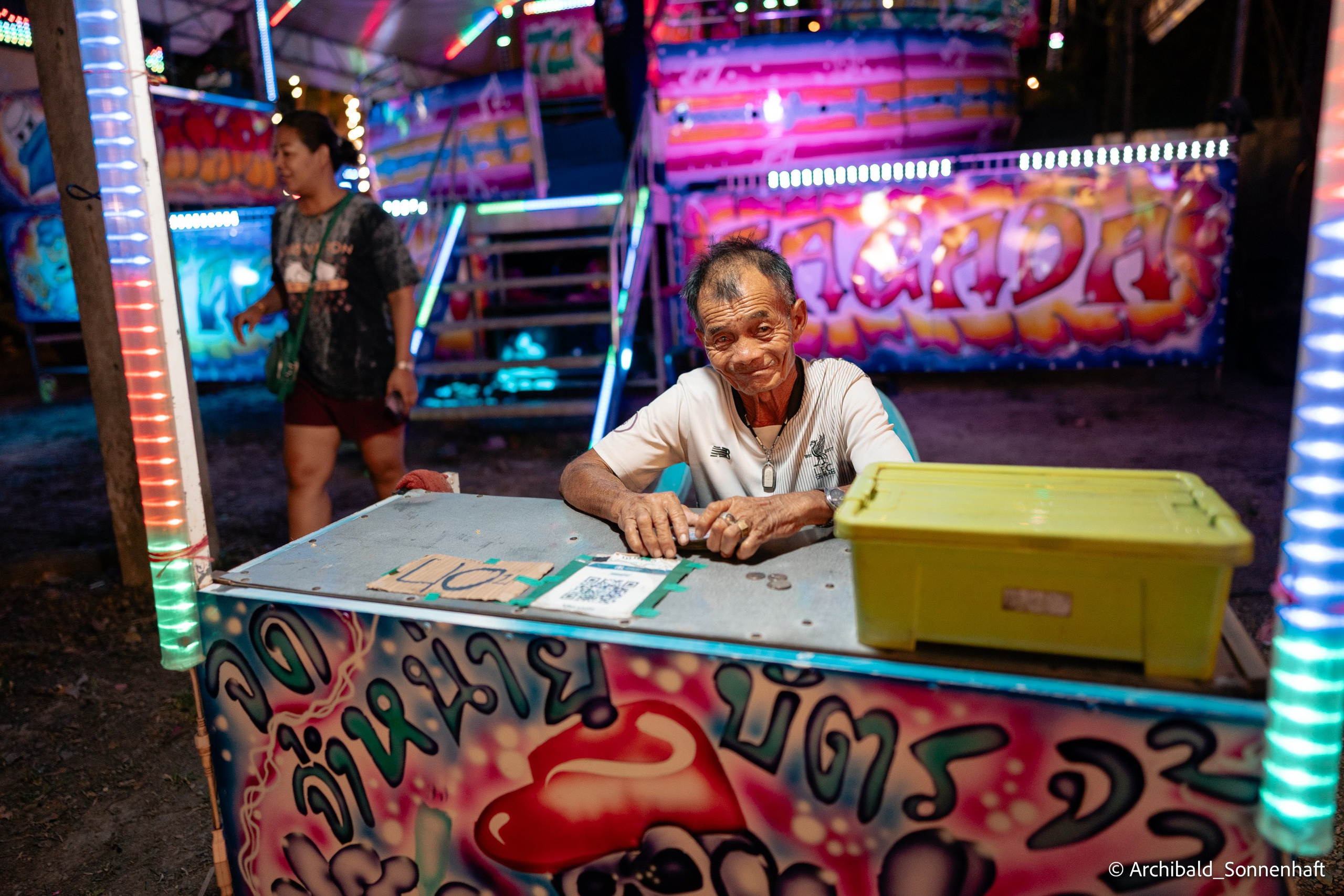 Thai monk. Photographer in Guangzhou, China. Archibald Sonnenhaft