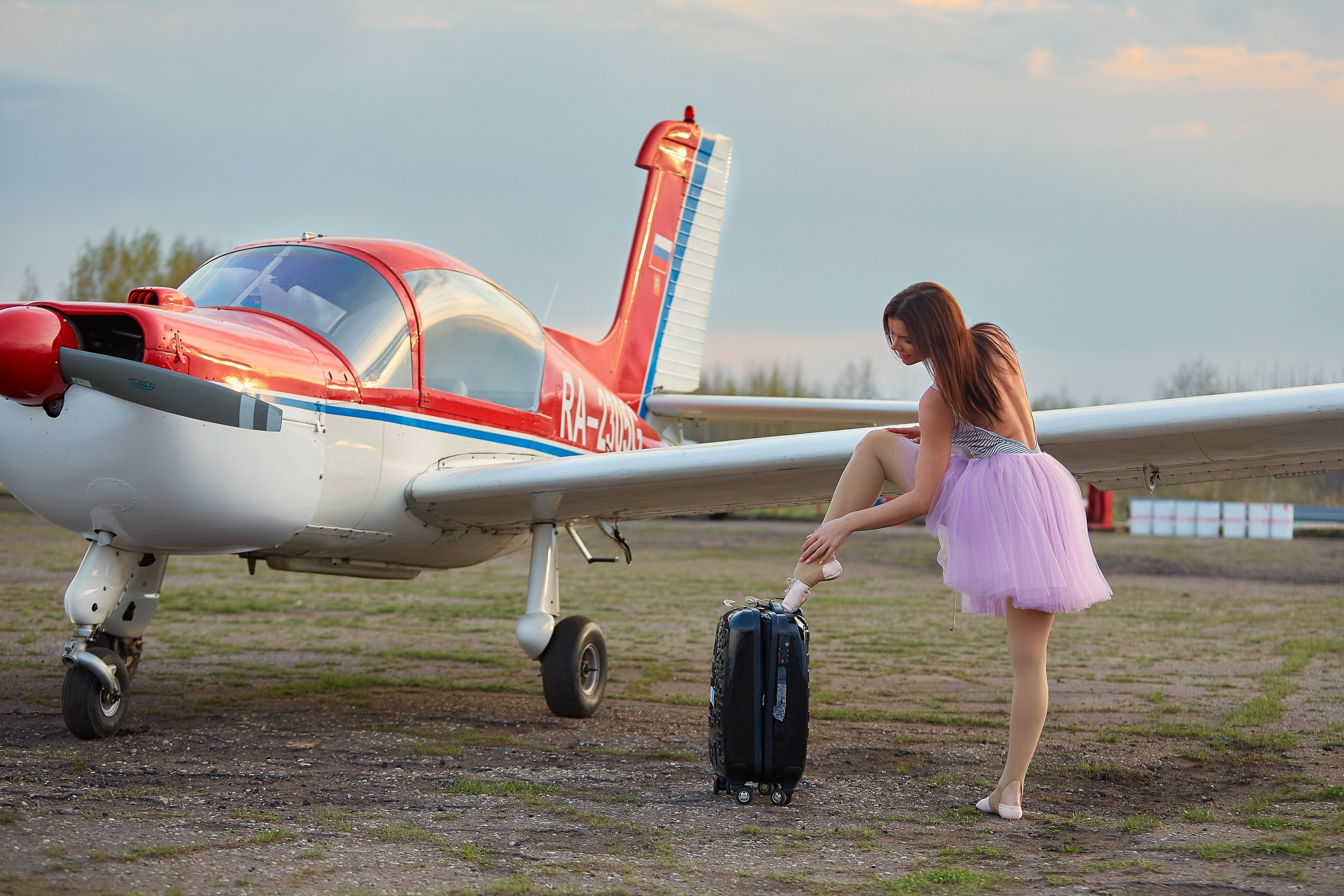 Фотосессия с самолетами в Ярославле. Фотограф Михаил Семенов