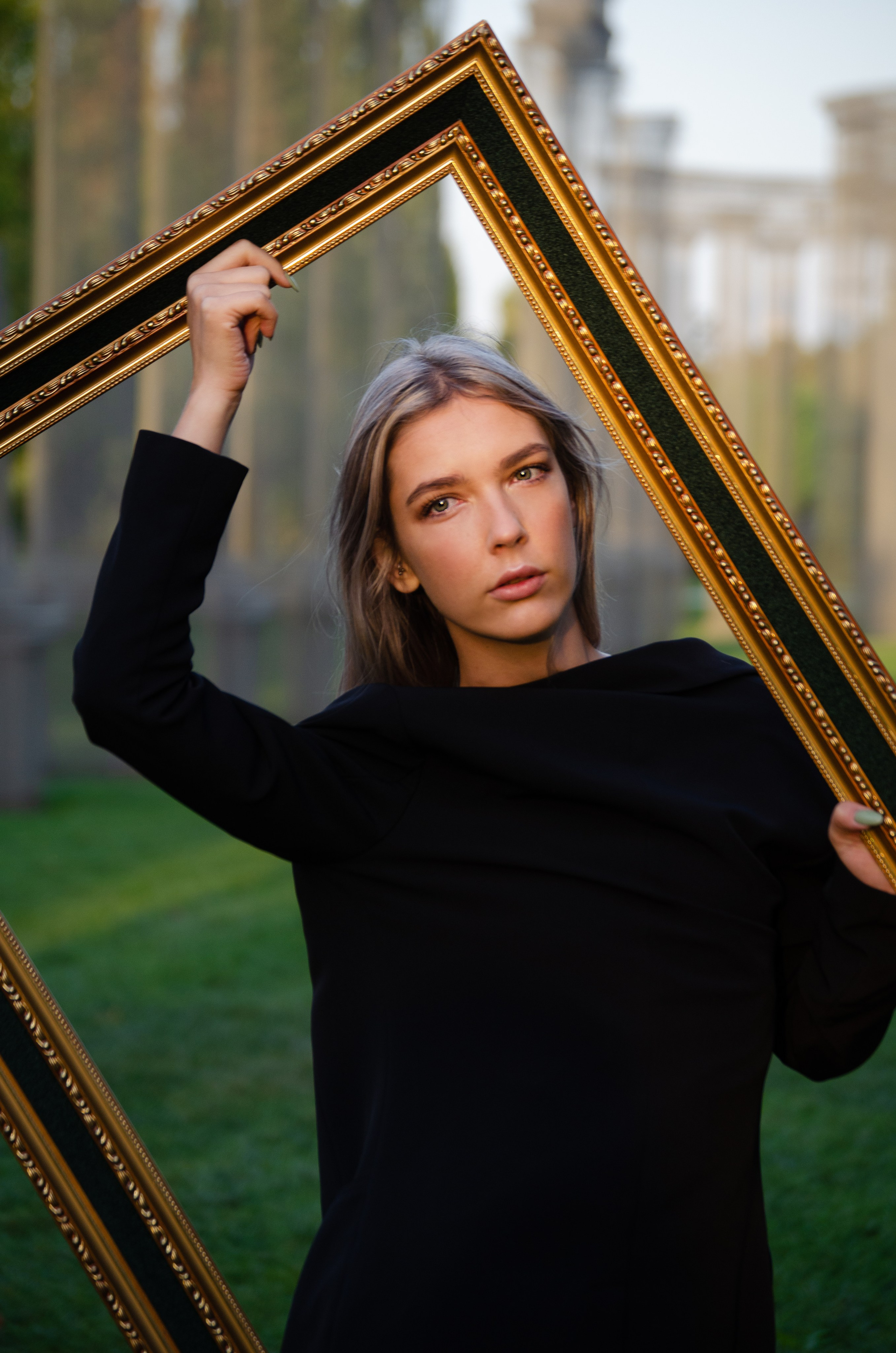 Диана в парке. Портретный фотограф в Краснодаре Юлия Кудряшова