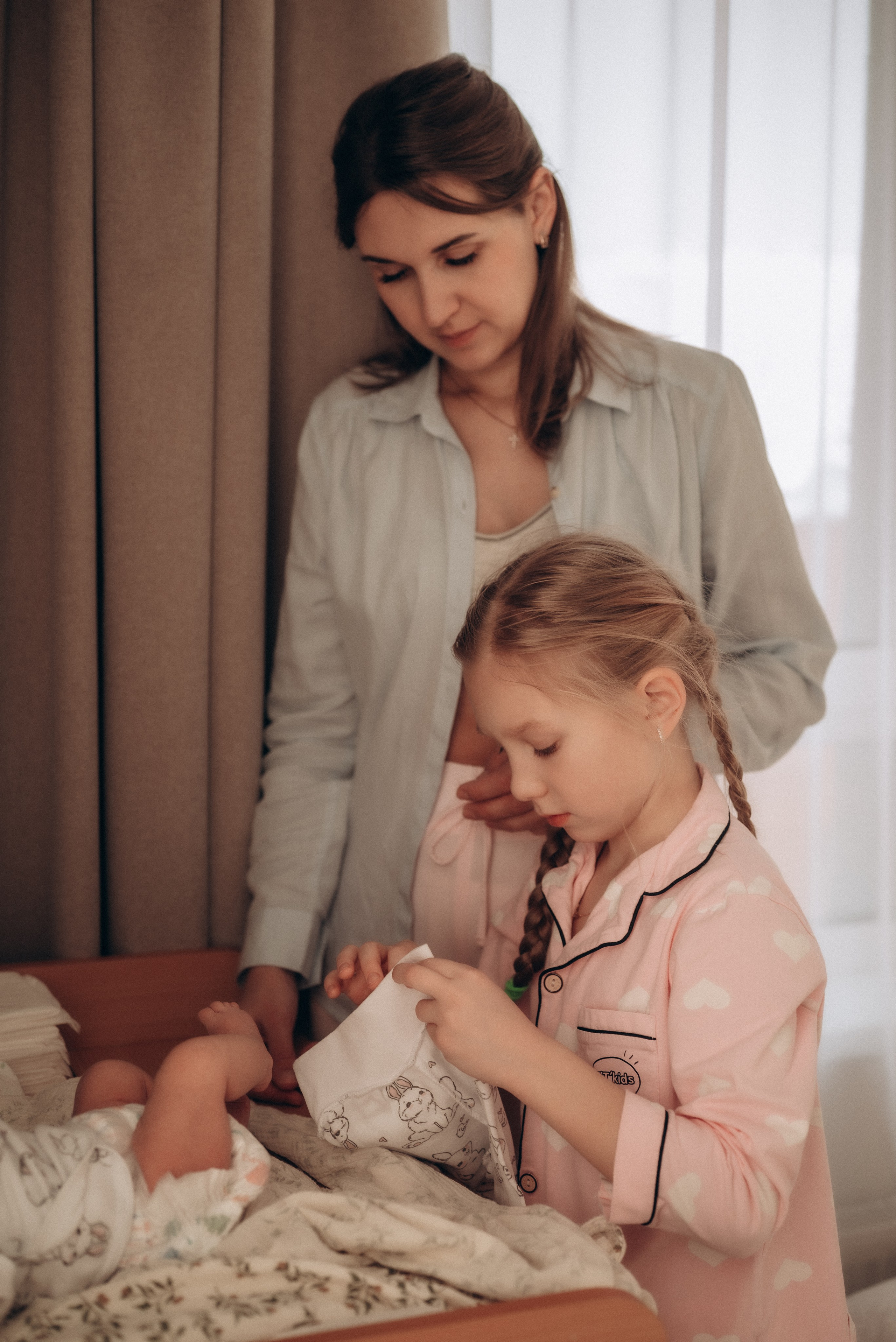 Ольга, Виктория и Вероника. Семейный фотограф в Москве Дарья Пузикова