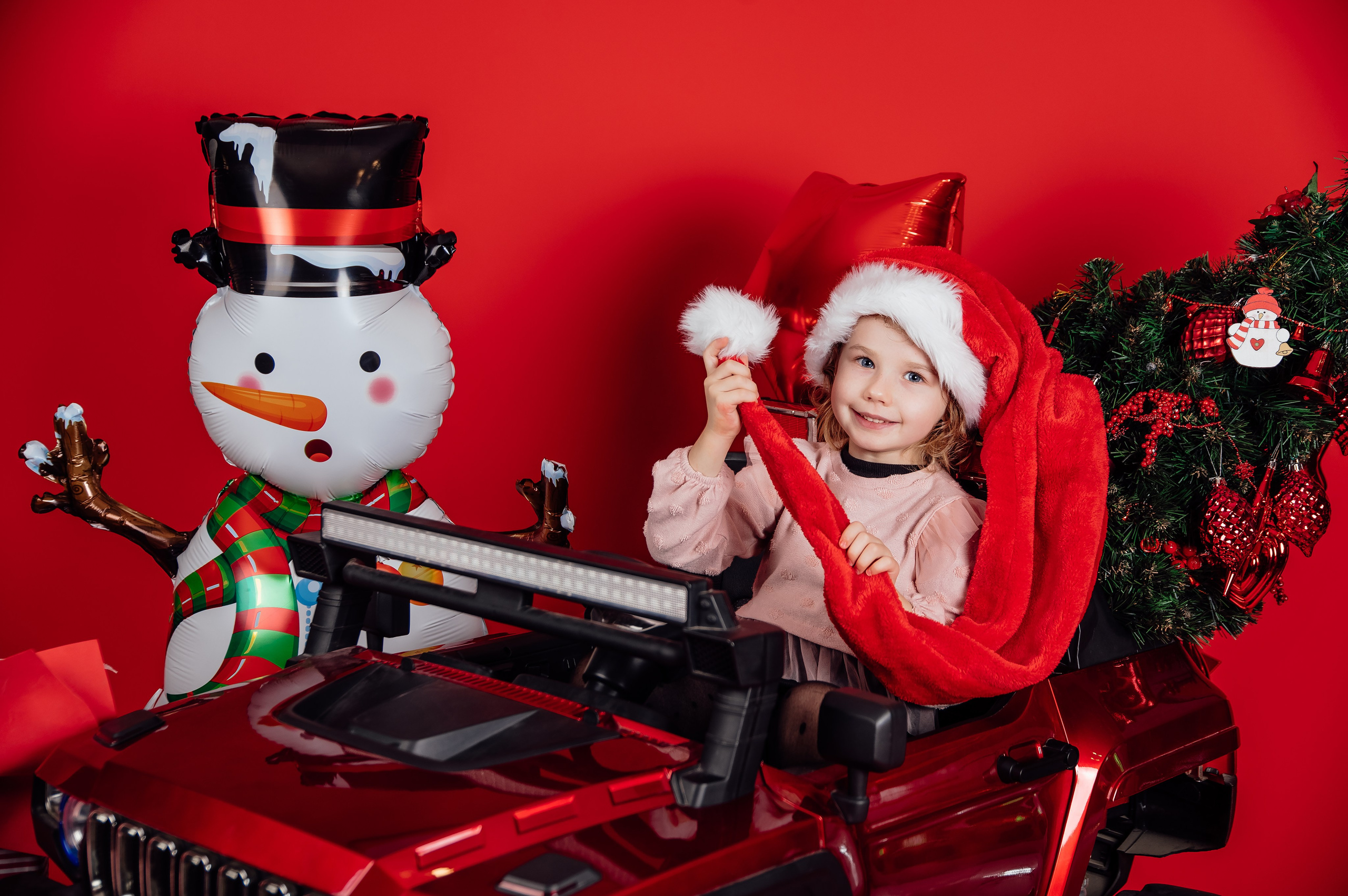 КРАСНЫЙ НОВЫЙ ГОД. Детский и семейный фотограф Катерина Мишина