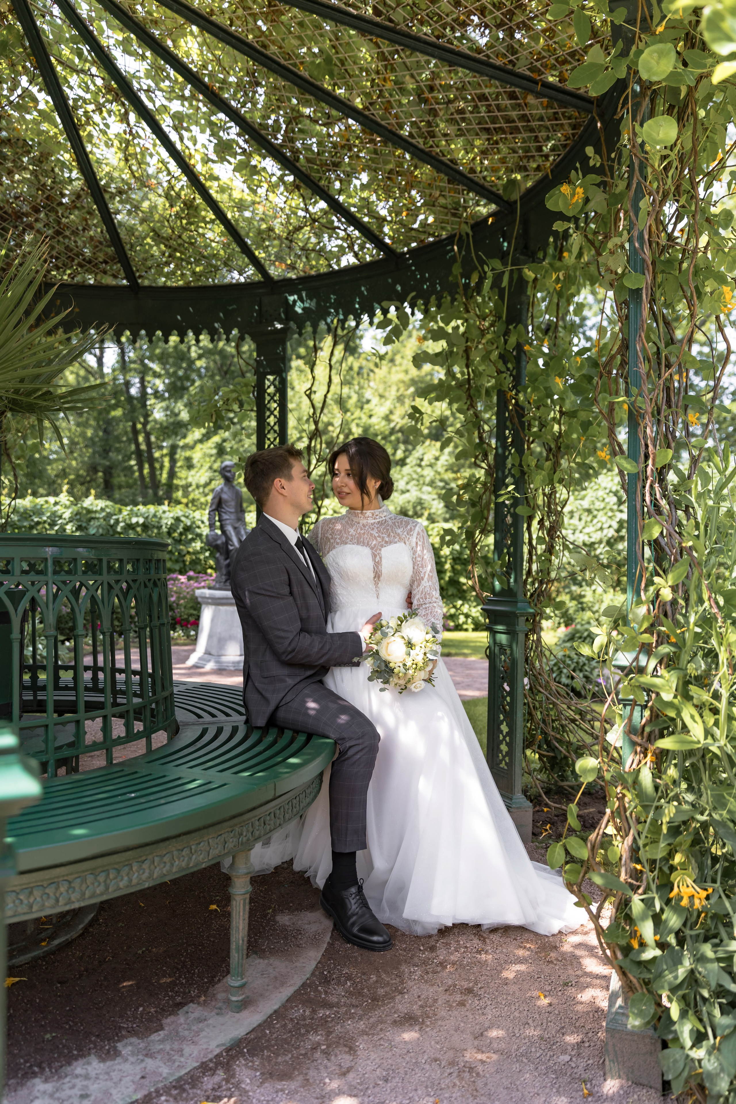 Жасмина и Андрей. Свадебный и портретный фотограф в Санкт-Петербурге Надежда Чечулина