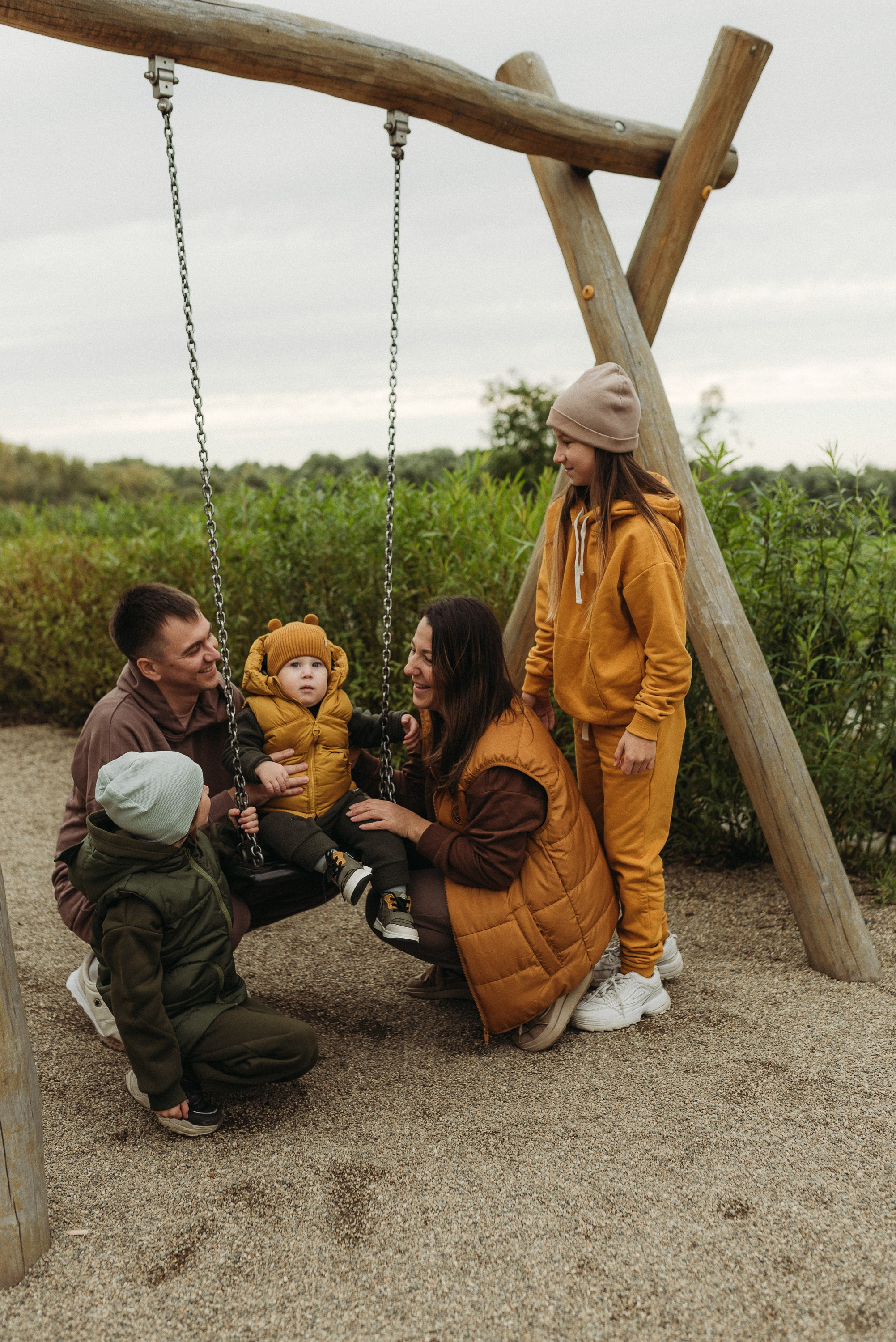 Прогулка в Европейском Береге. Семейный и детский фотограф в Новосибирске и Краснообске — Анна Ким