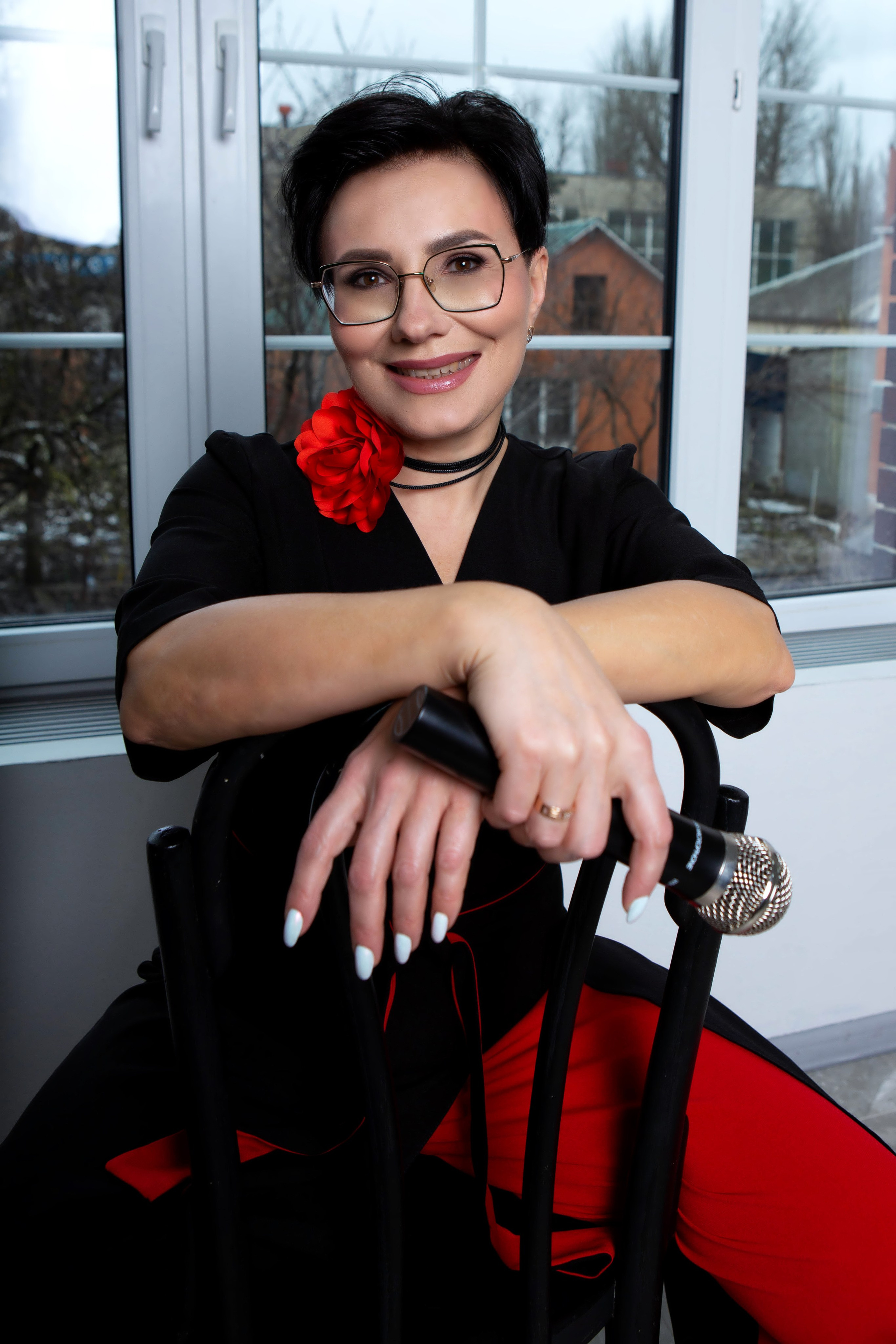 Контент съёмка для ведущей. Главная