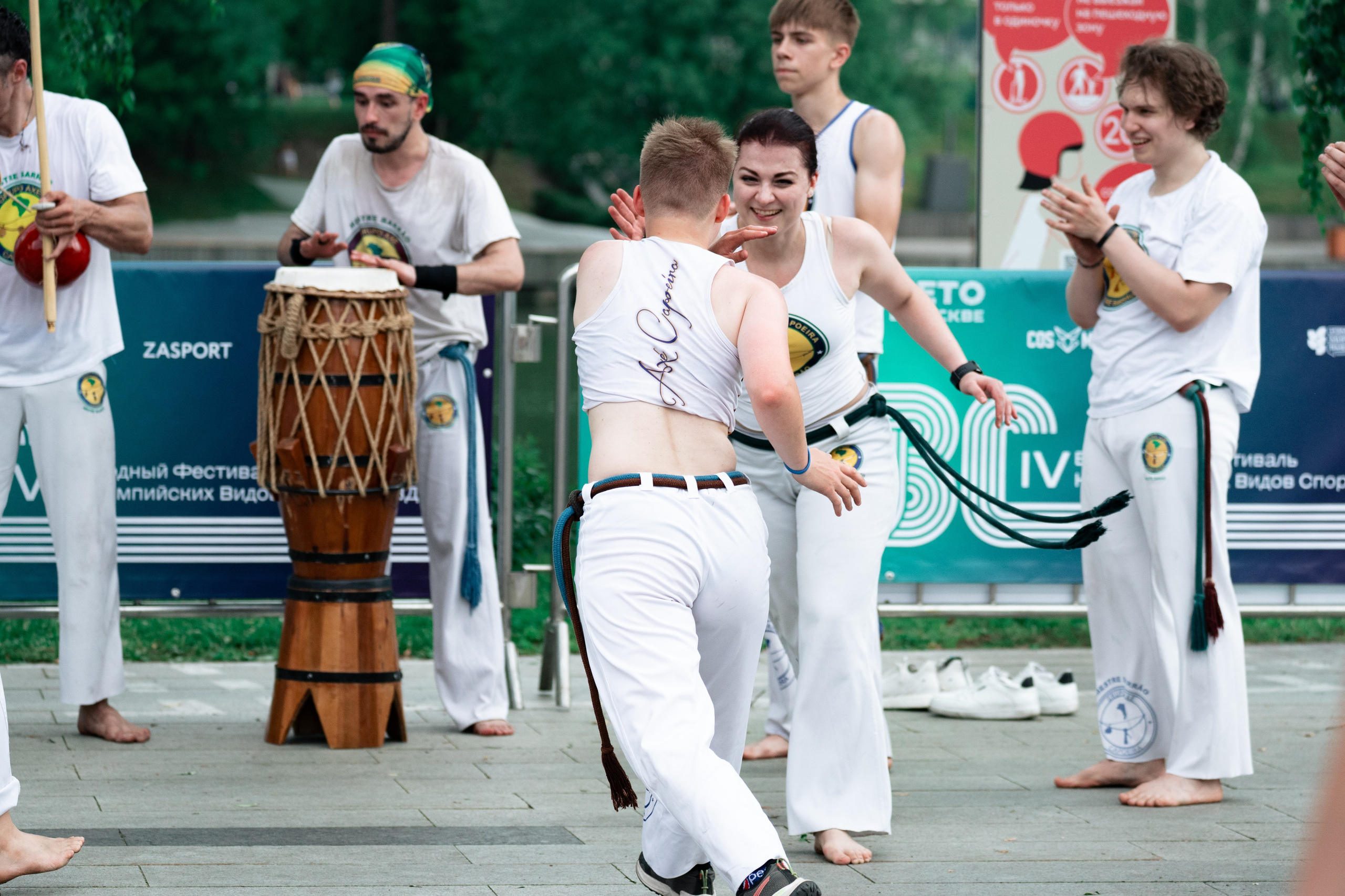 Открытый класс AXE Capoeira на фестивале неолимписких видов спорта на ВДНХ 2025 г:. Фотограф в Москве Ткаченко Владимир