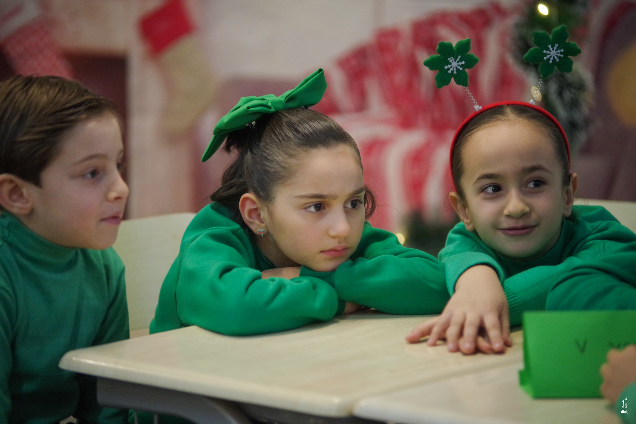 Викторина в школе. Портретный фотограф Денис Милютин