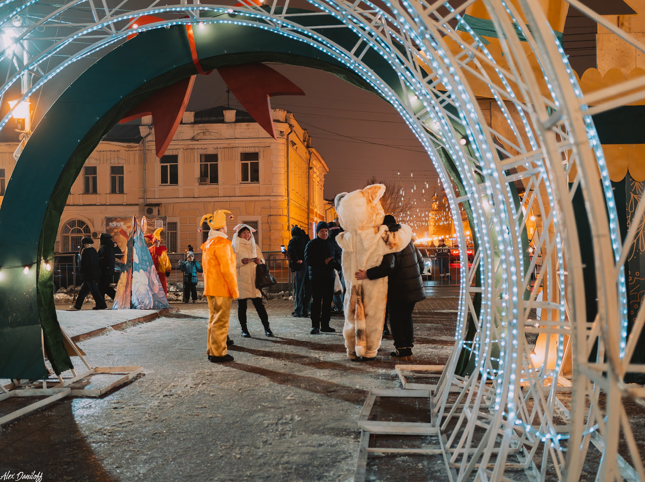 Открытие новогоднего городка. Новости Мурома. Муром-Инфо