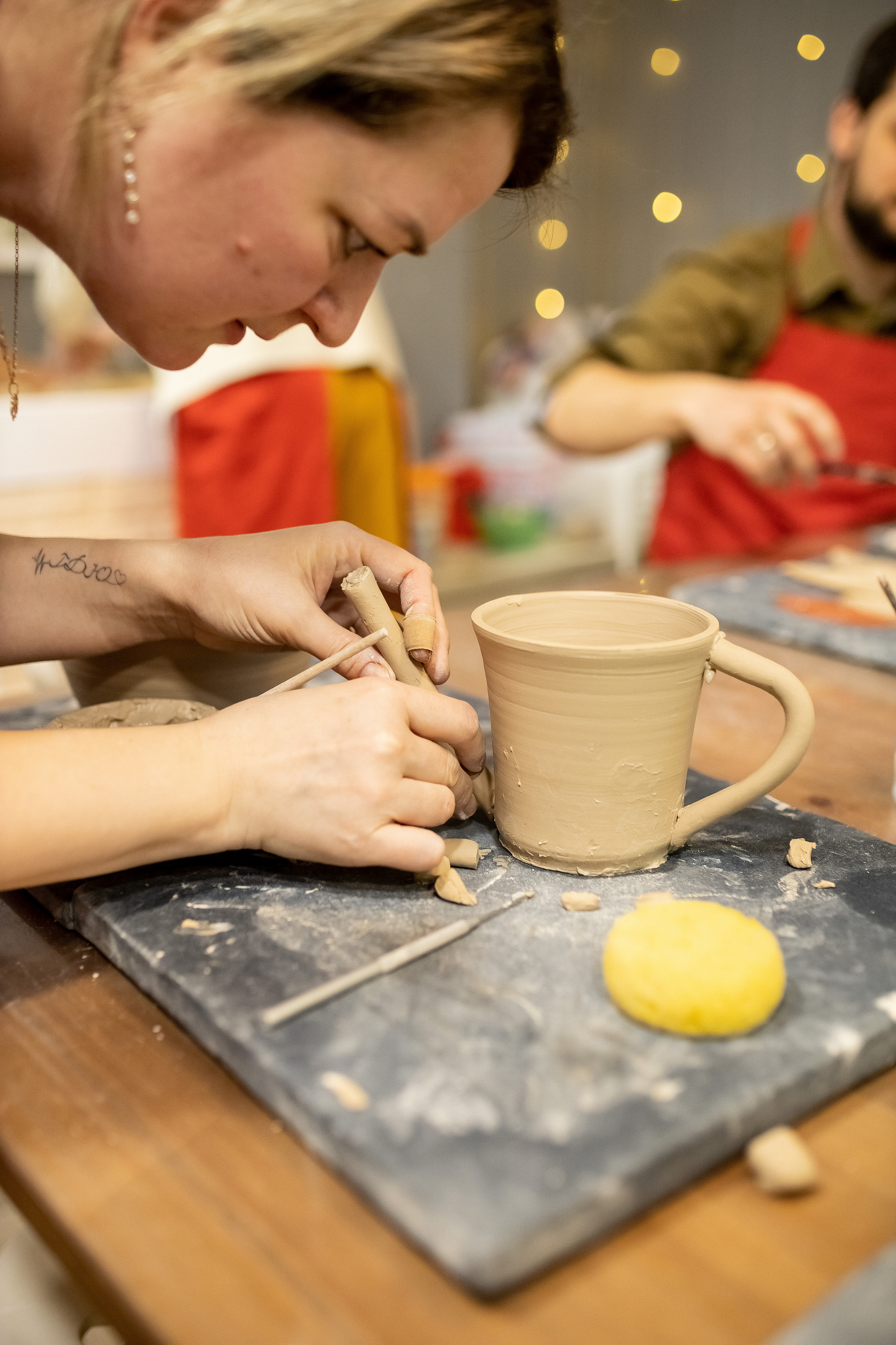 День рождения Светланы. Гончарная студия. Профессиональный фотограф, Москва |Видное Елена Елизарова