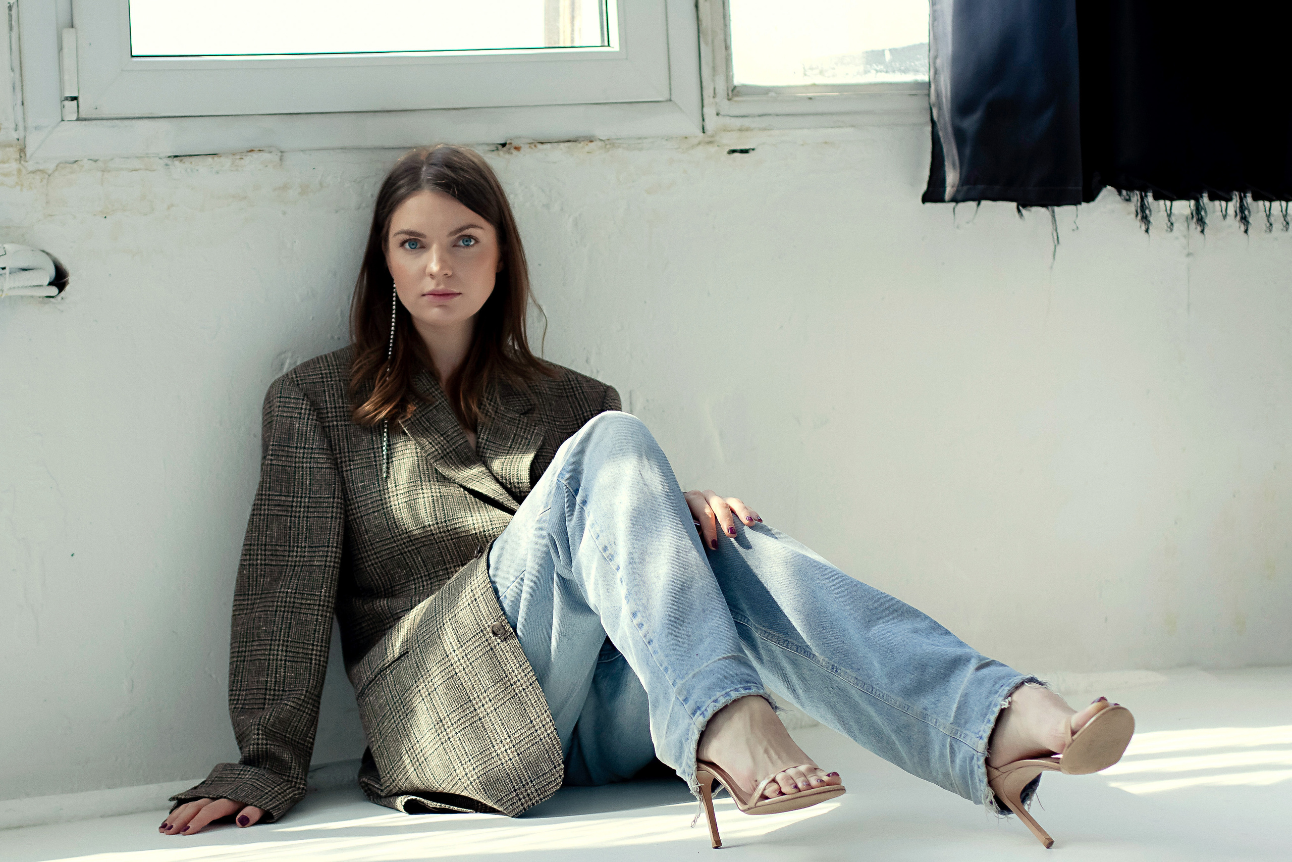 Натали. фотосессия в студии, много образов. Профессиональный фотограф, Москва |Видное Елена Елизарова