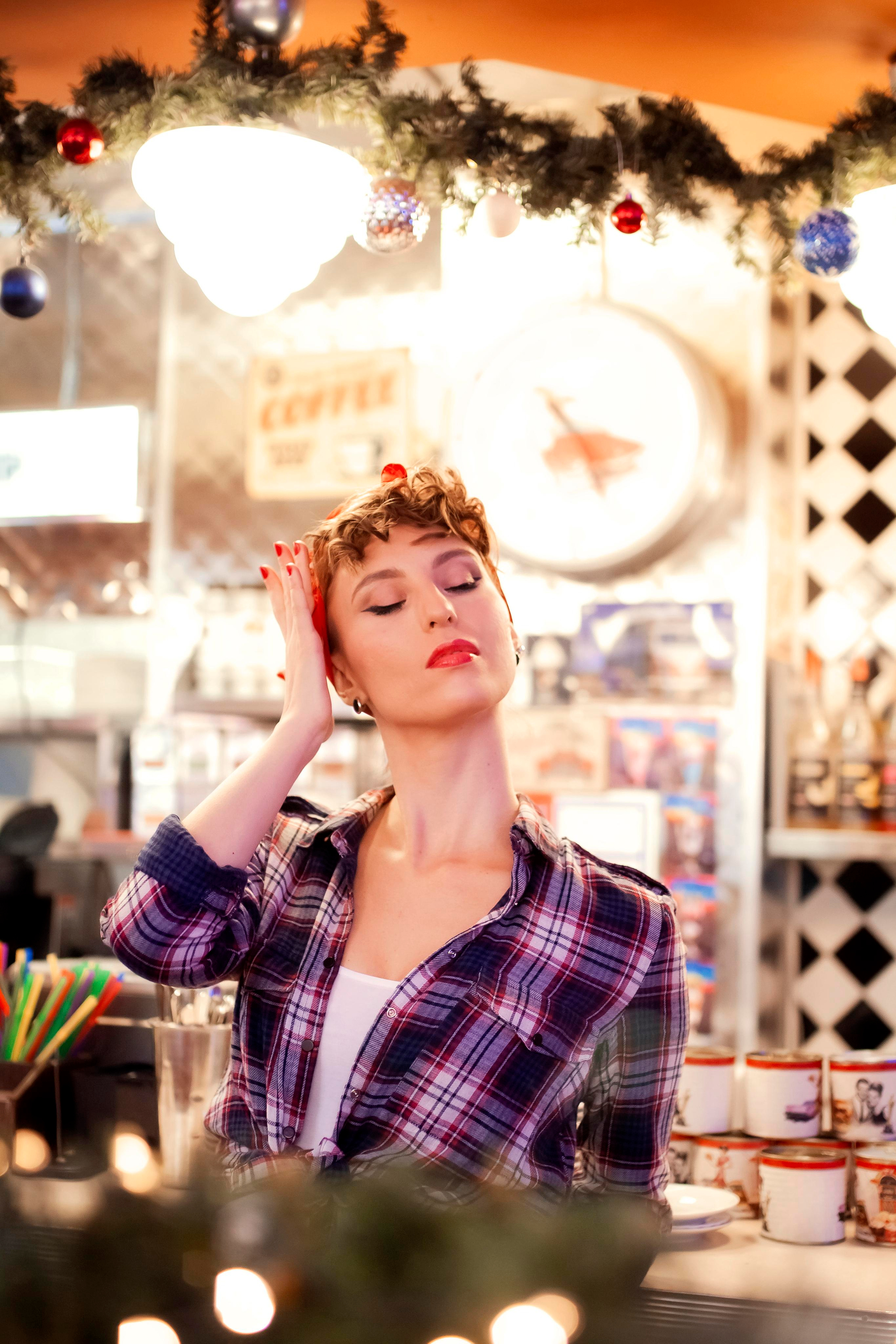 Надежда. Стилизованная сьемка. Америка 50-х. Профессиональный фотограф, Москва |Видное Елена Елизарова