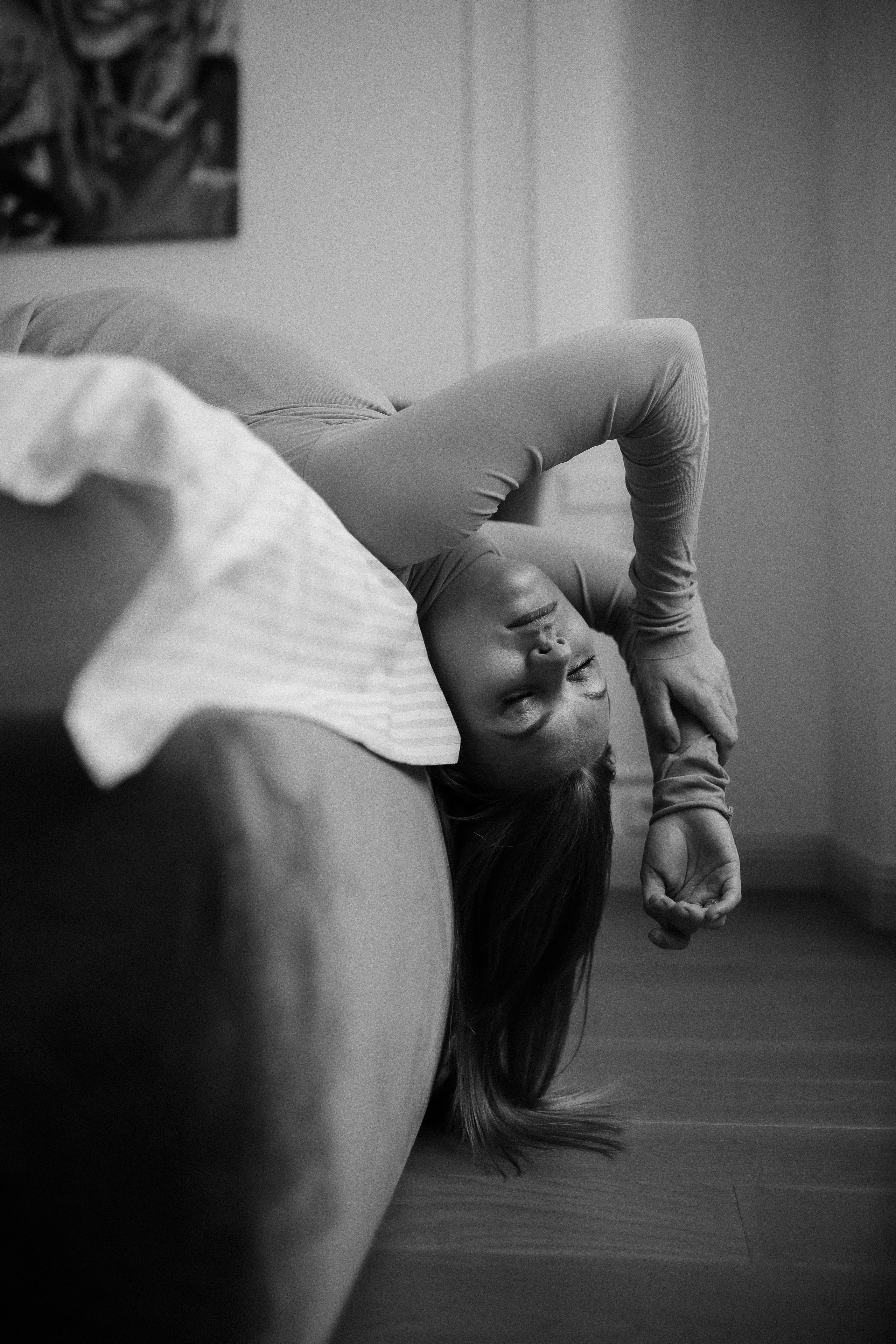 Анна. Ранее утро, фотосессия дома. Профессиональный фотограф, Москва |Видное Елена Елизарова