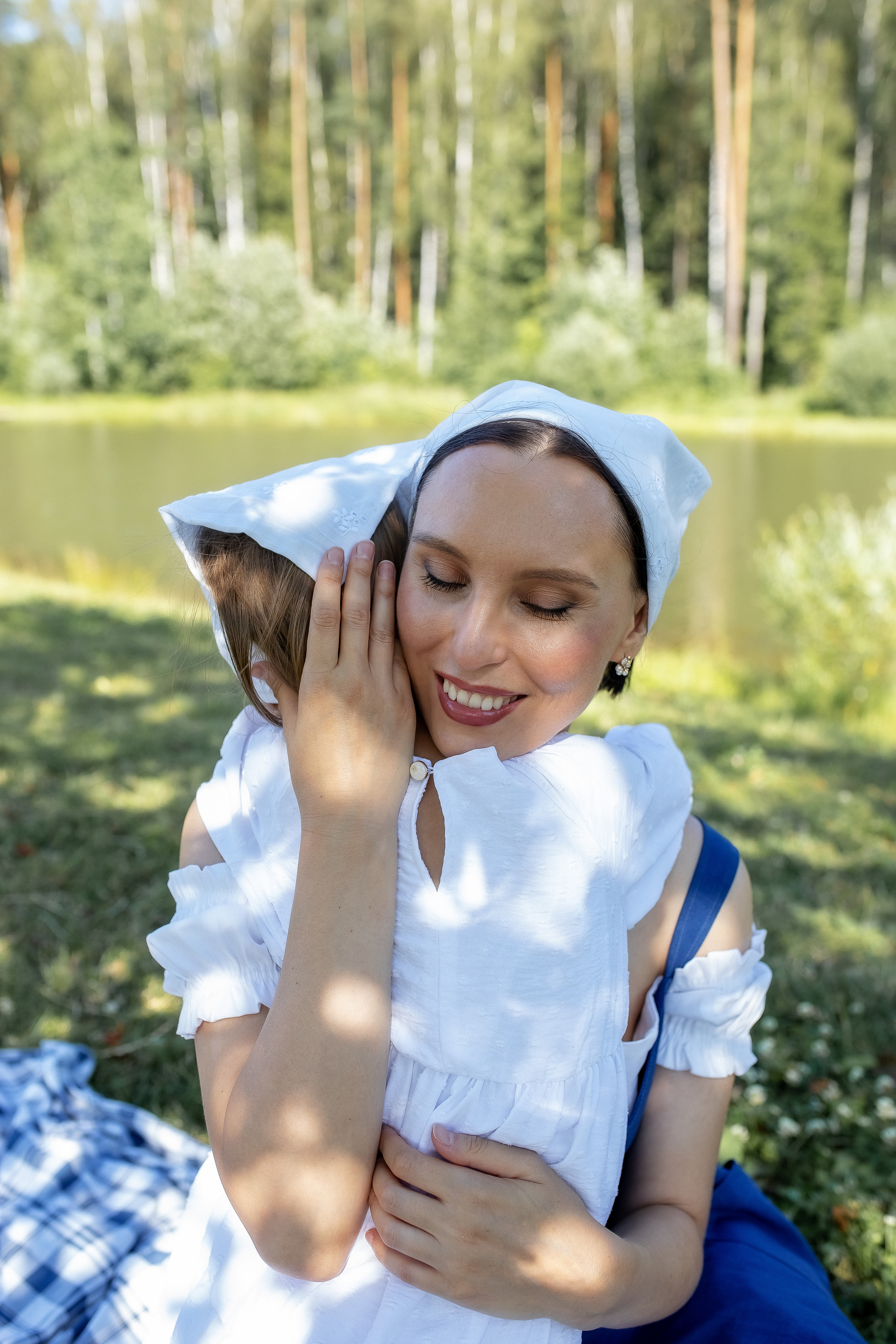 Надя и Алиса. Пикник. Лето. Профессиональный фотограф, Москва |Видное Елена Елизарова