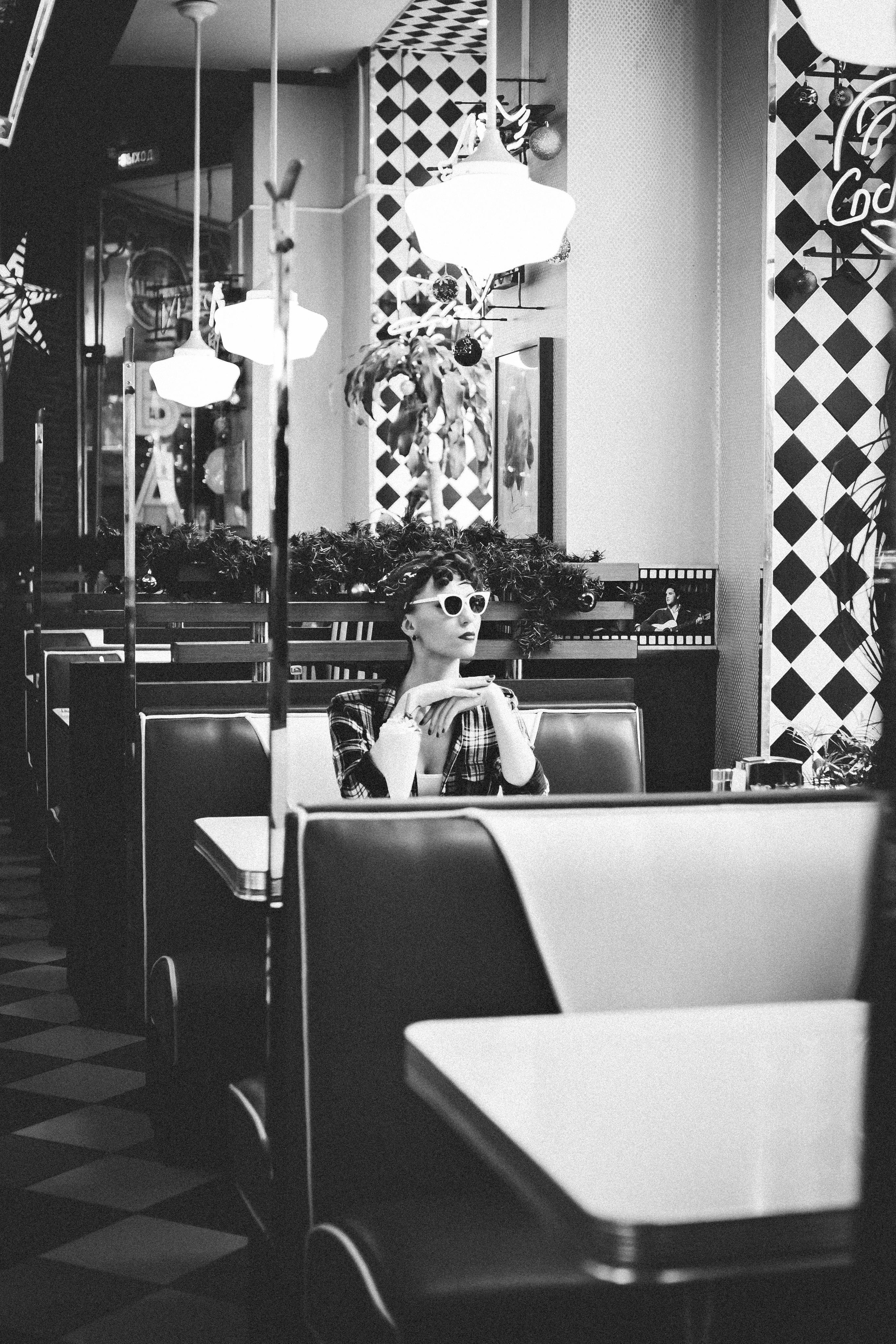 Надежда. Стилизованная сьемка. Америка 50-х. Профессиональный фотограф, Москва |Видное Елена Елизарова