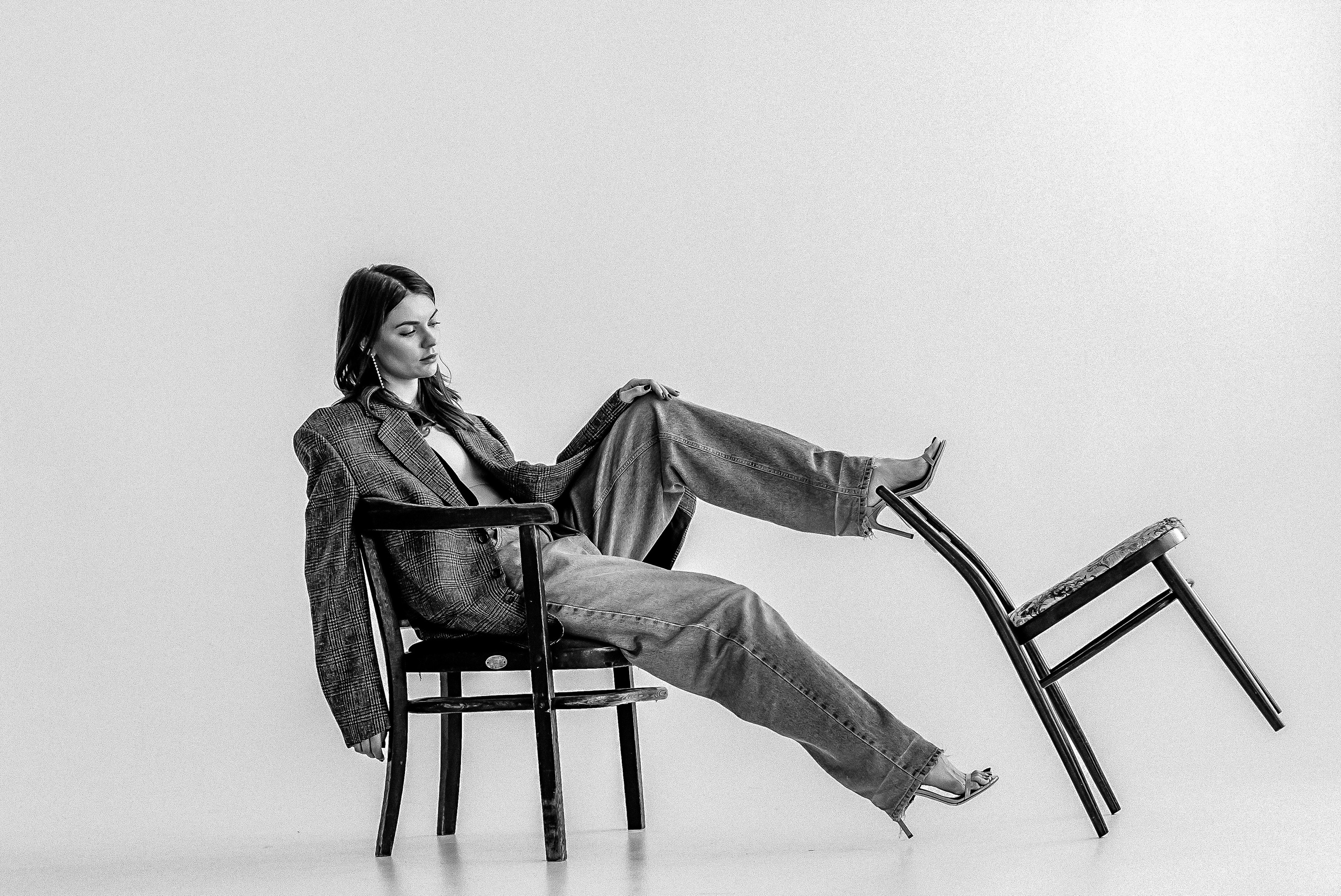 Натали. фотосессия в студии, много образов. Профессиональный фотограф, Москва |Видное Елена Елизарова