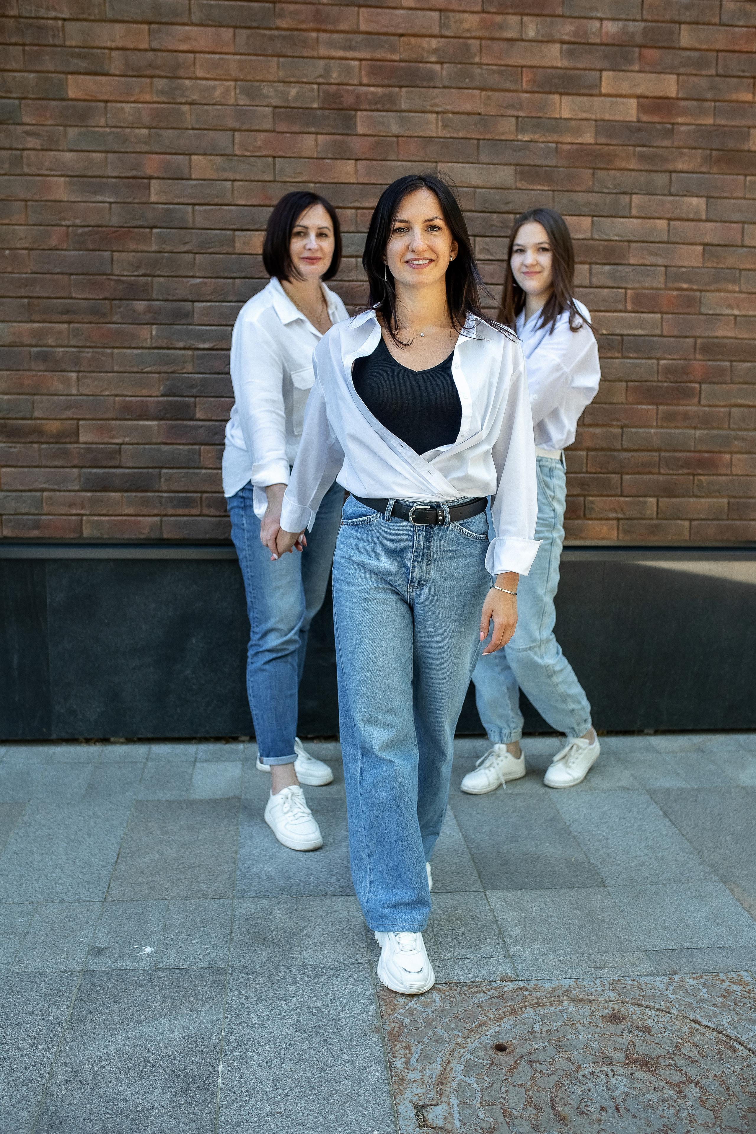 Мама и дочки. Прогулка. Профессиональный фотограф, Москва |Видное Елена Елизарова