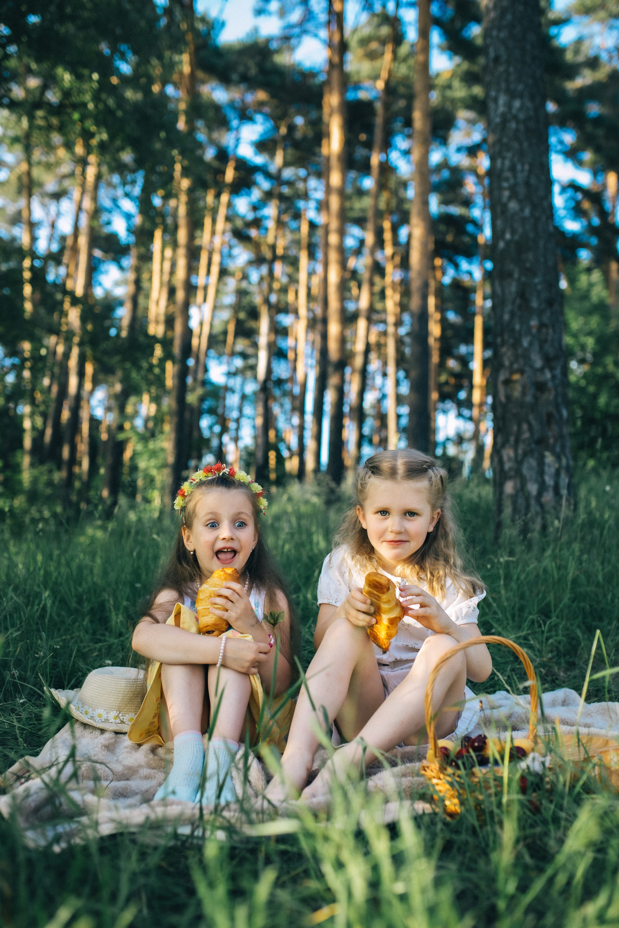 Лия и Полина. Пикник. Профессиональный фотограф, Москва |Видное Елена Елизарова