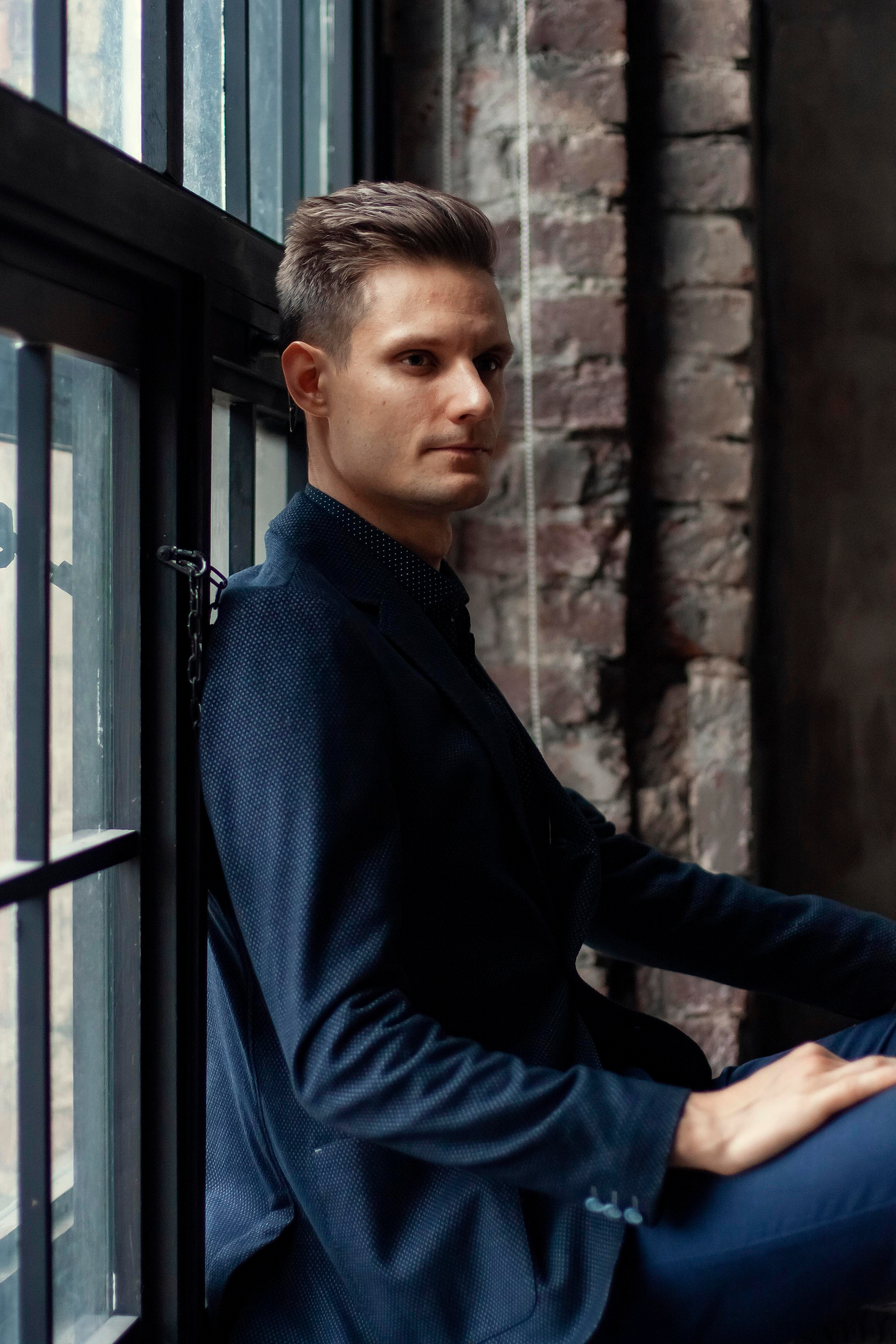 Евгений. Стильная сьемка в студии. Профессиональный фотограф, Москва |Видное Елена Елизарова