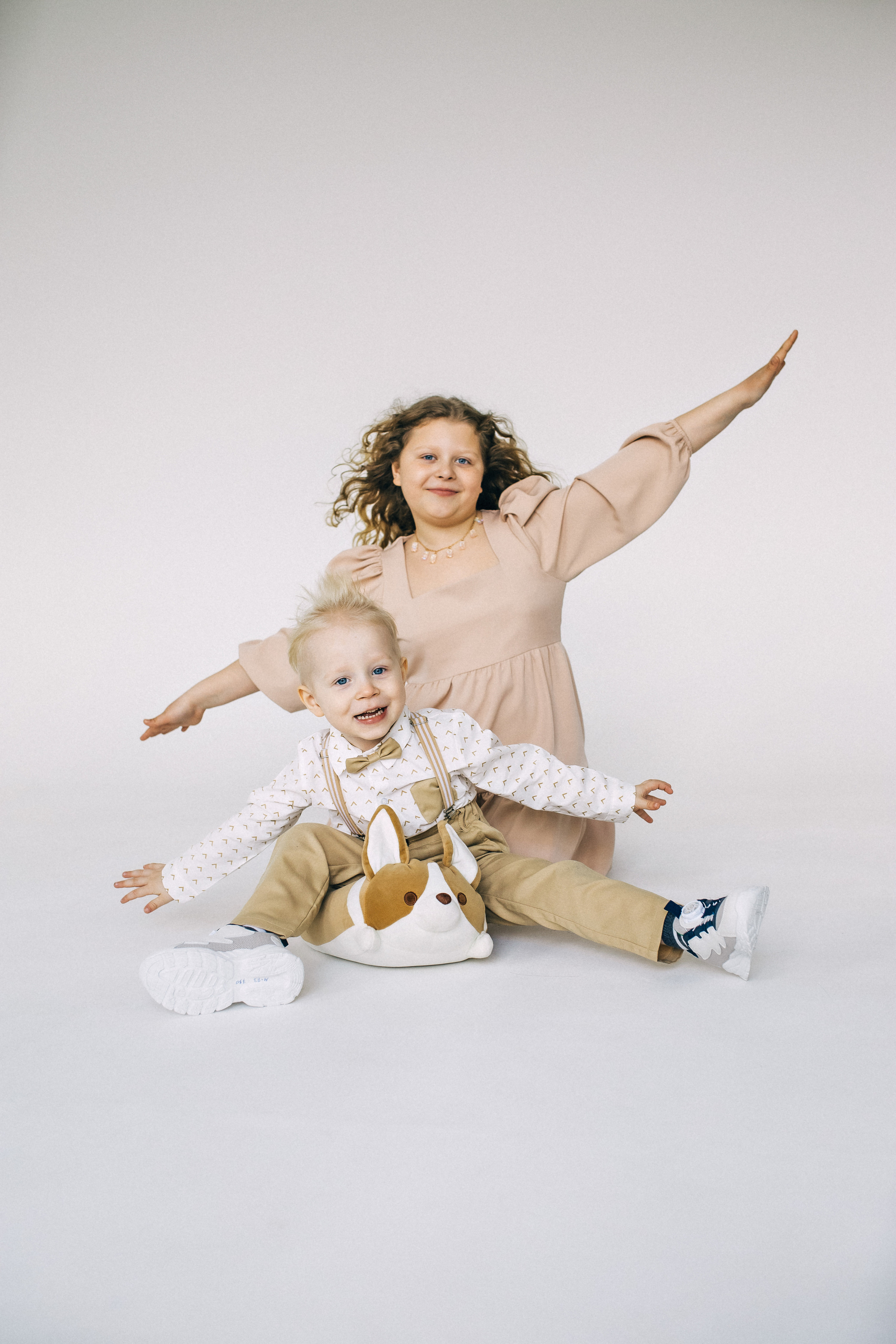 Оля и семья. Студия. Профессиональный фотограф, Москва |Видное Елена Елизарова