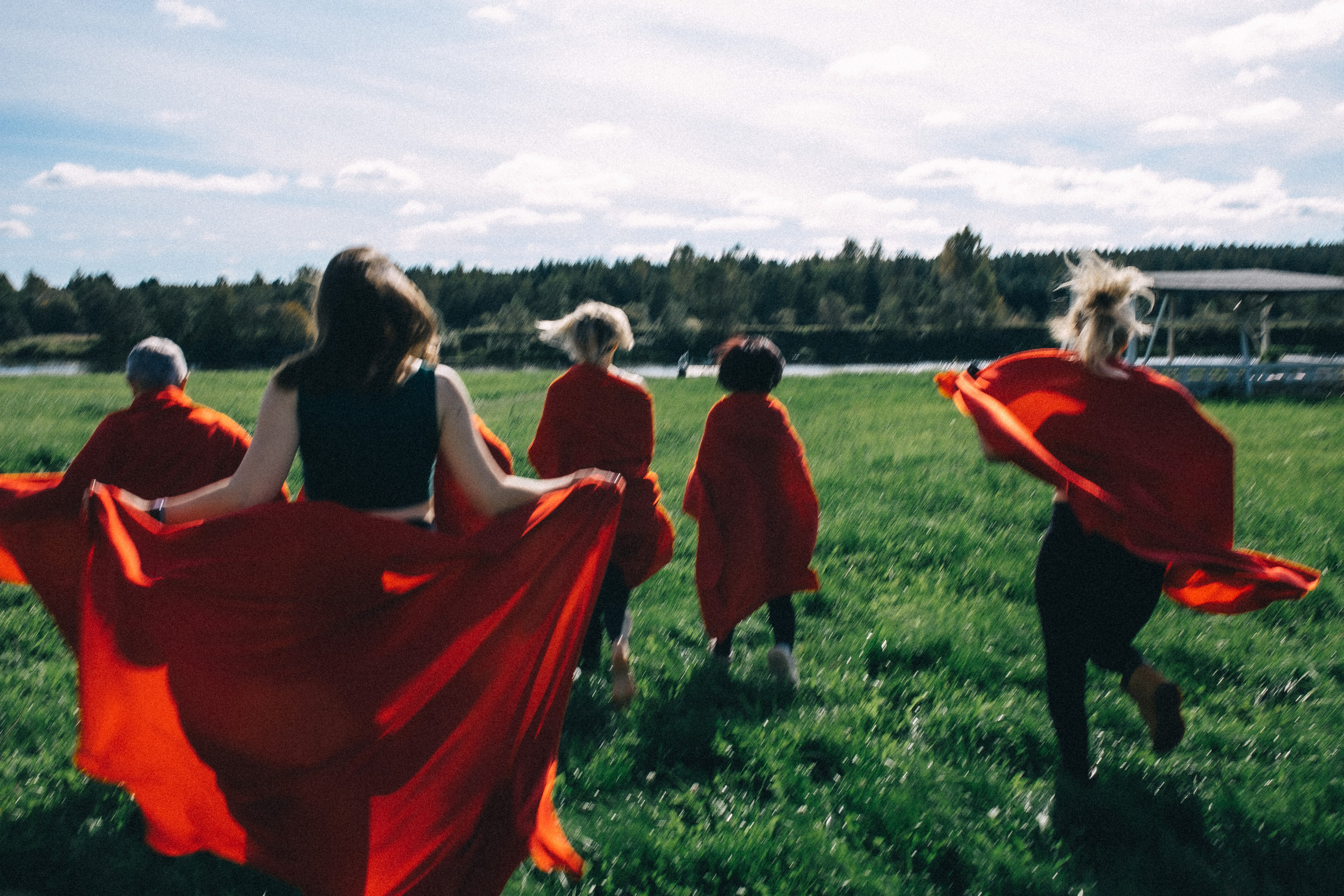 Йога дача. Идея постановочная, а эмоции неподдельные!. Профессиональный фотограф, Москва |Видное Елена Елизарова