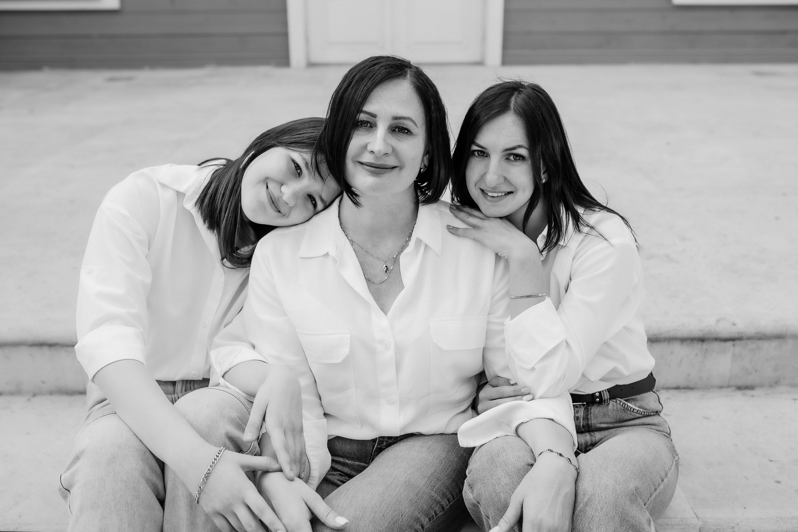 Мама и дочки. Прогулка. Профессиональный фотограф, Москва |Видное Елена Елизарова