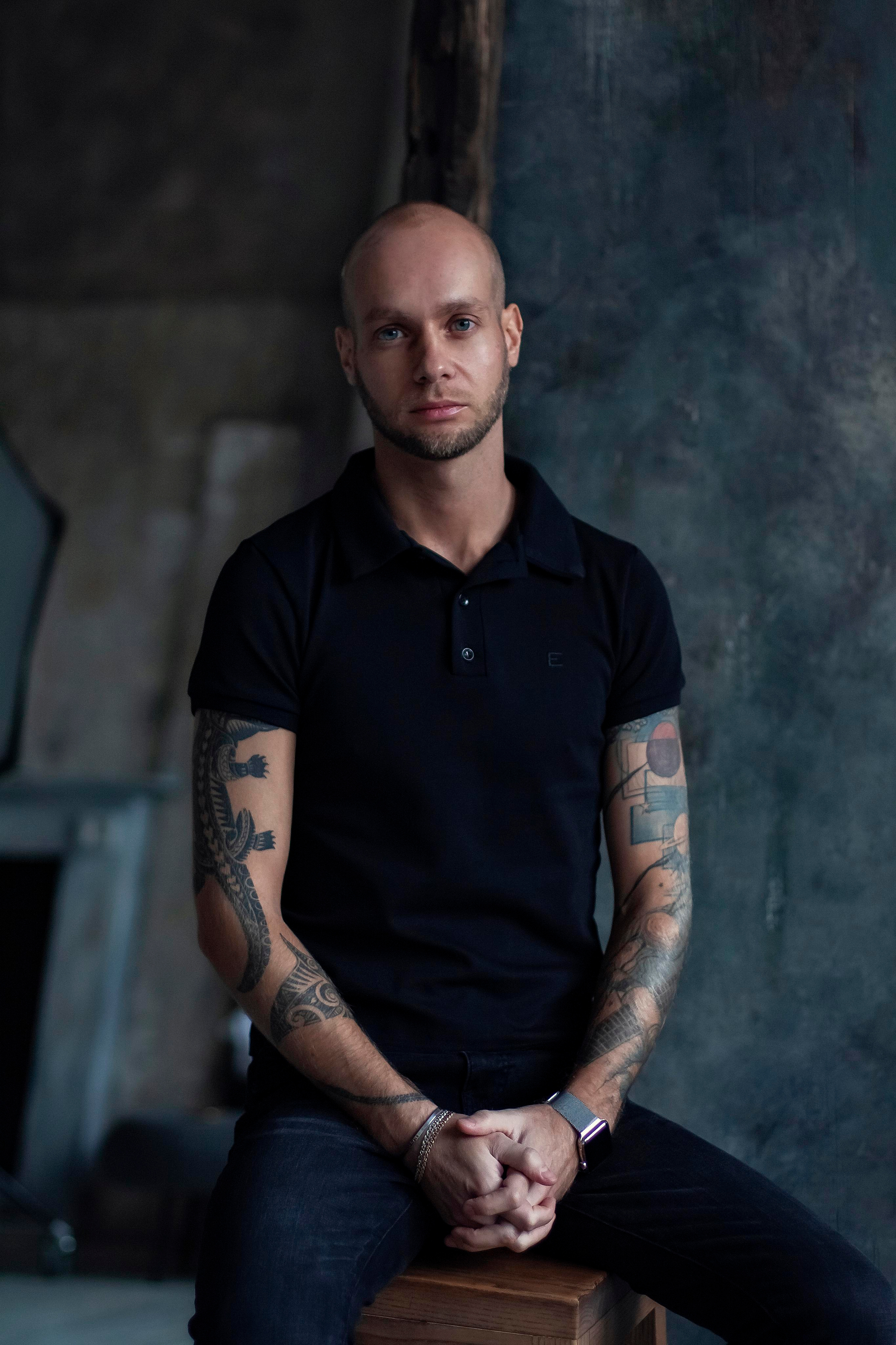 Иван. Портреты в студии, ничего лишнего. Профессиональный фотограф, Москва |Видное Елена Елизарова