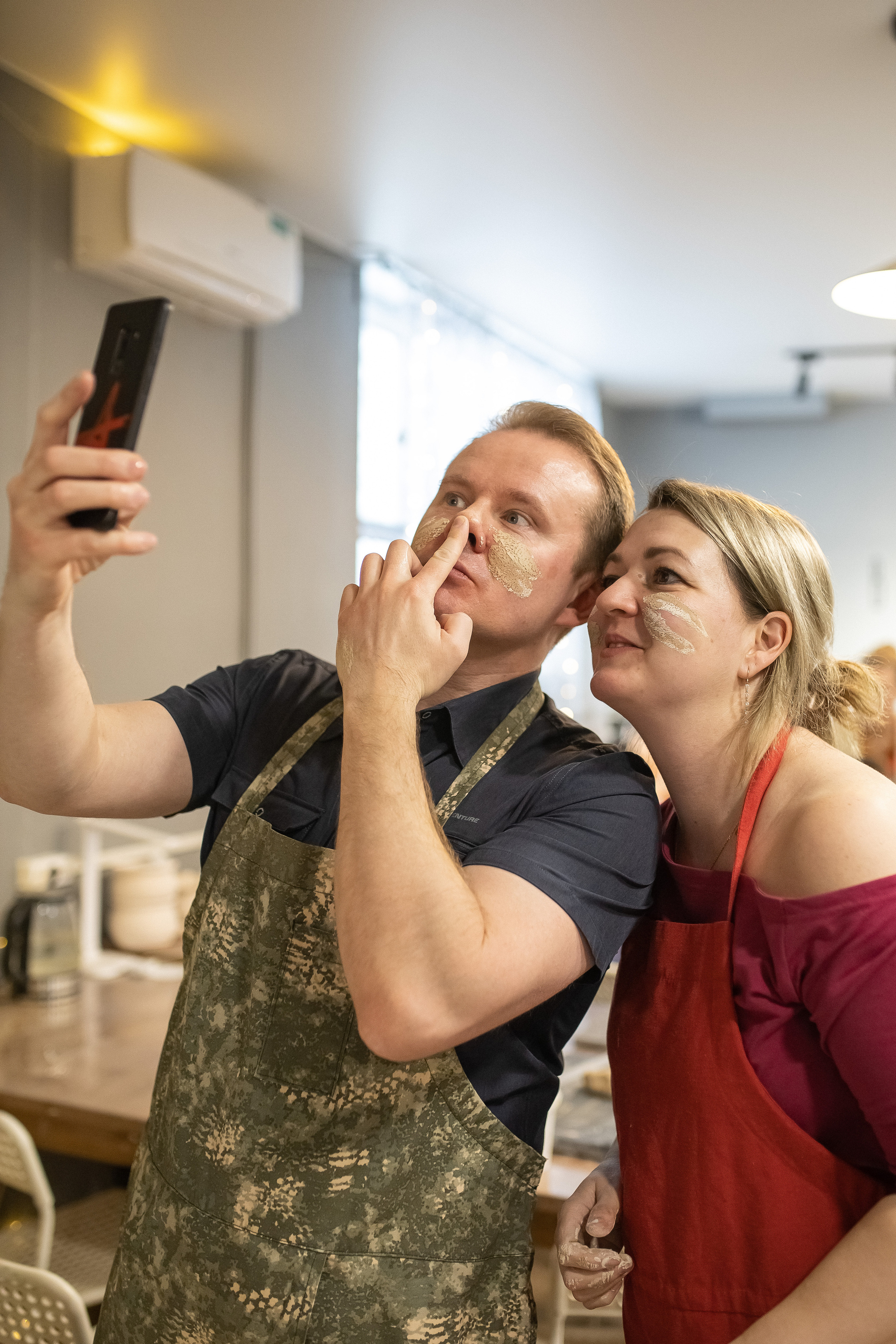 День рождения Светланы. Гончарная студия. Профессиональный фотограф, Москва |Видное Елена Елизарова