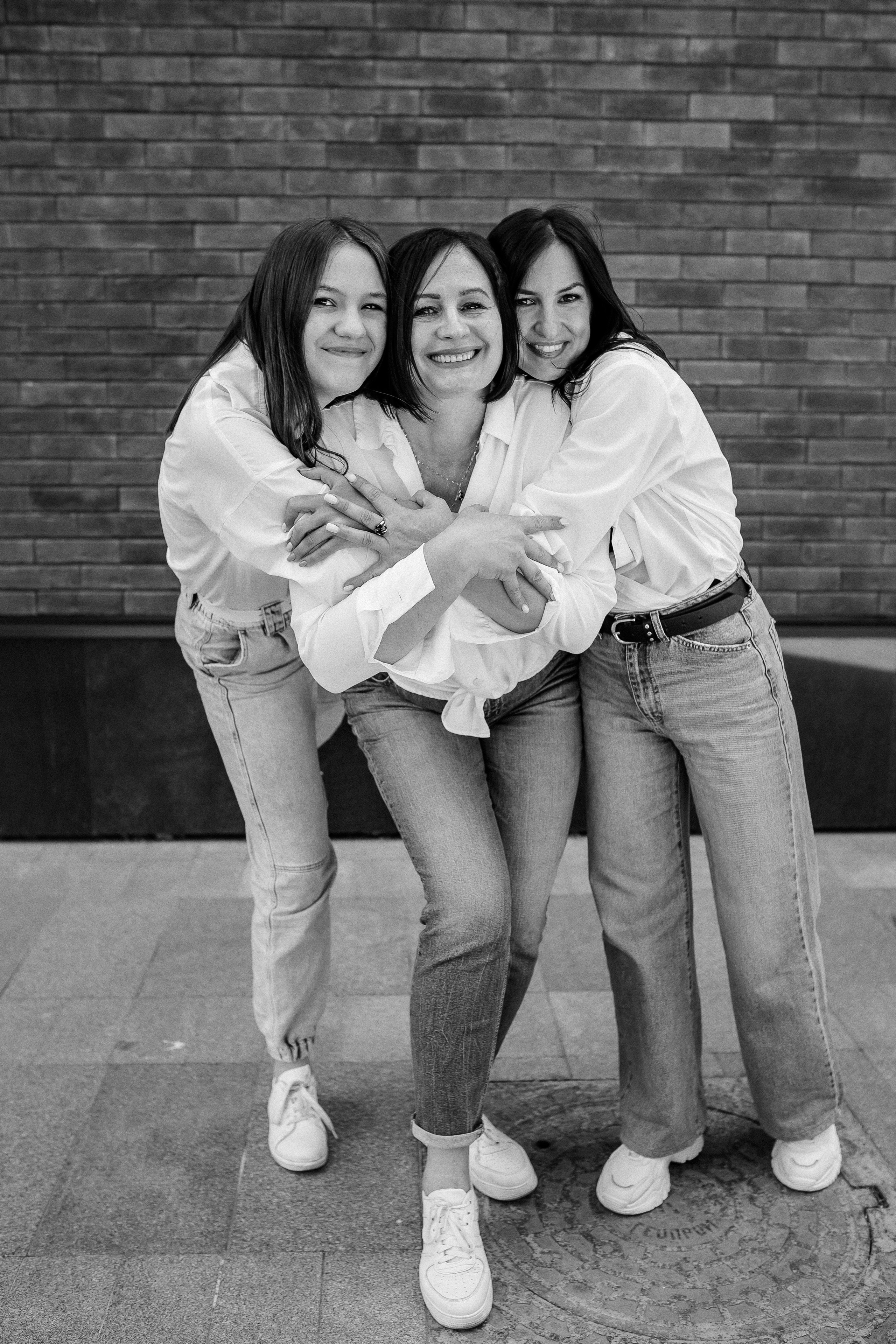 Мама и дочки. Прогулка. Профессиональный фотограф, Москва |Видное Елена Елизарова